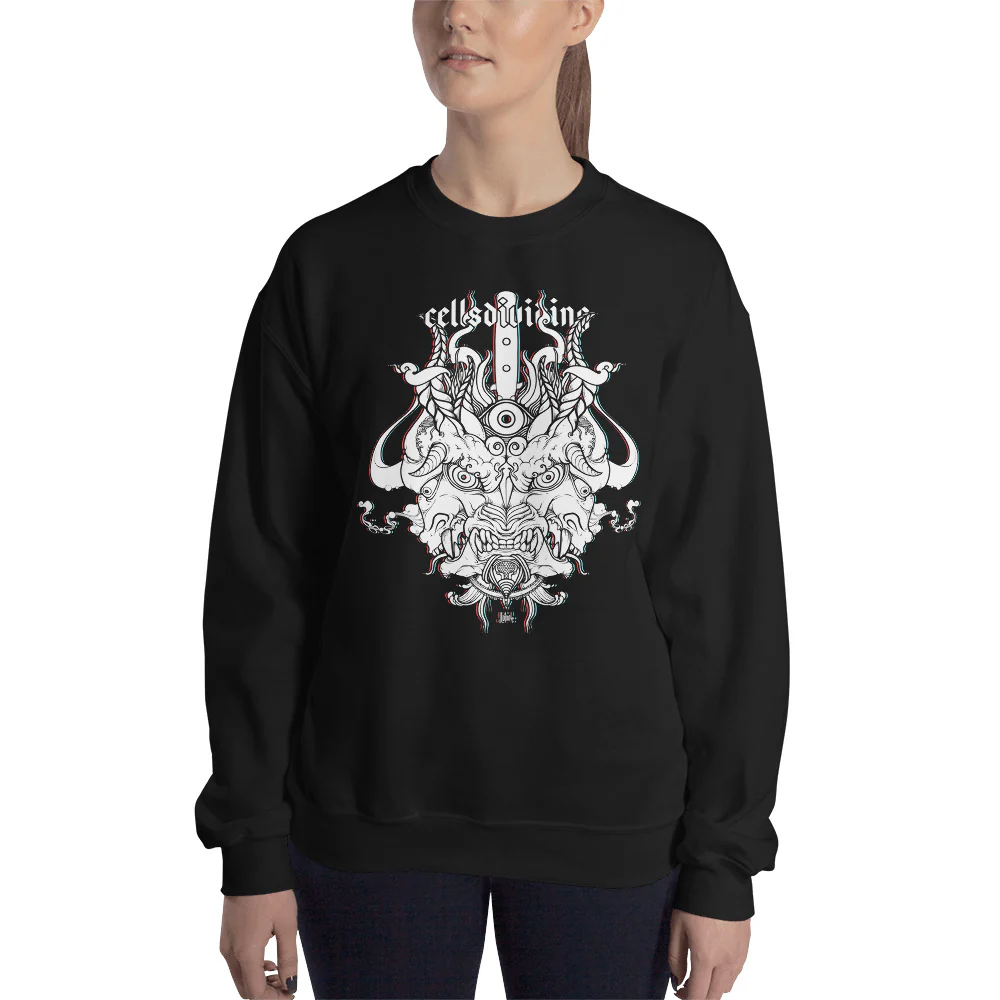 Oni Demon, Unisex Sweatshirt - Image 3