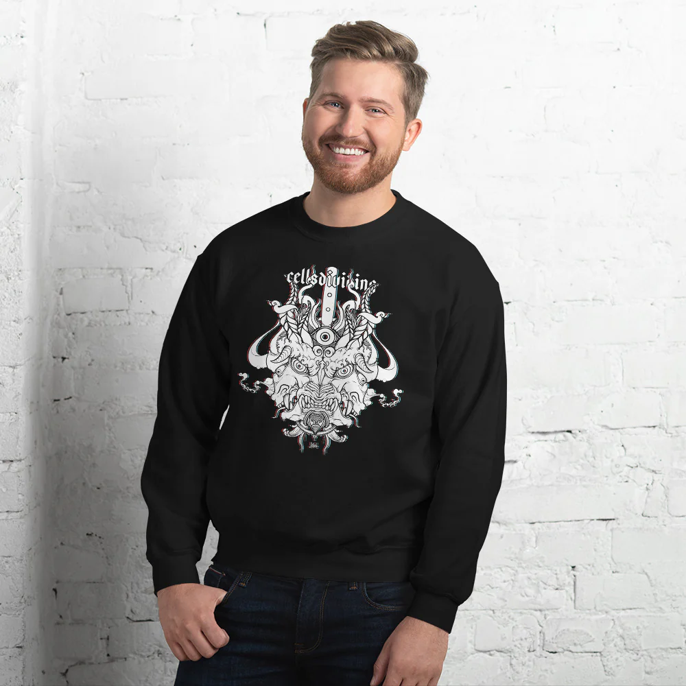 Oni Demon, Unisex Sweatshirt - Image 6