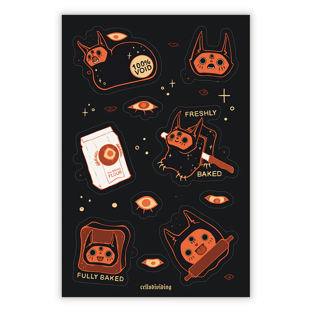 Orion Loaf, Sticker Sheet