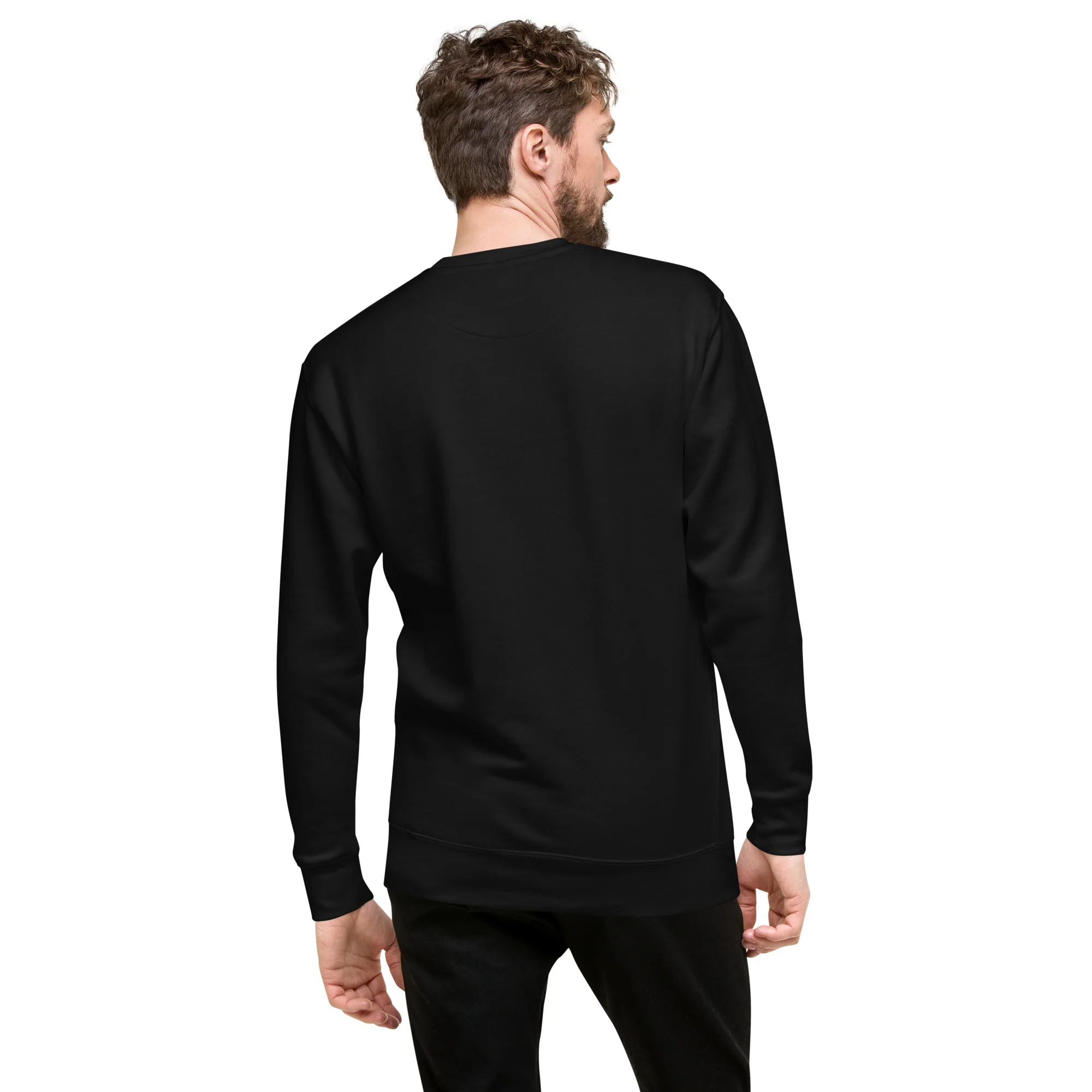 Orion The Black Cat Congrations, Premium Unisex Sweatshirt - Image 5