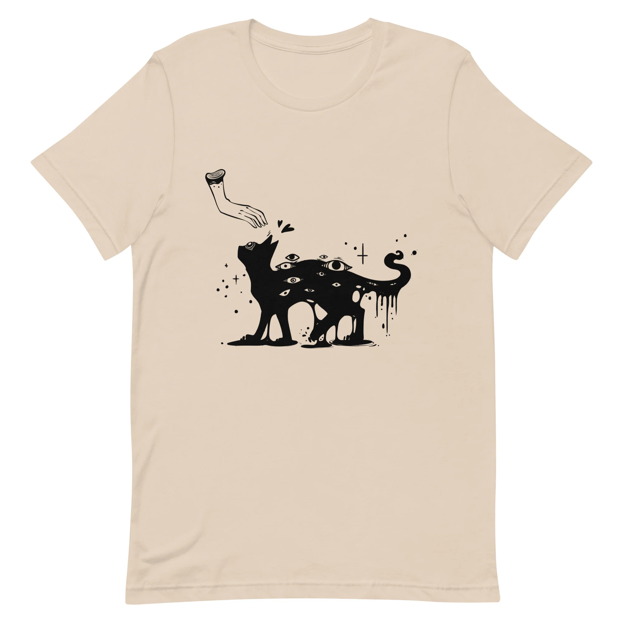 Petting Cat, Unisex T-Shirt - Image 6