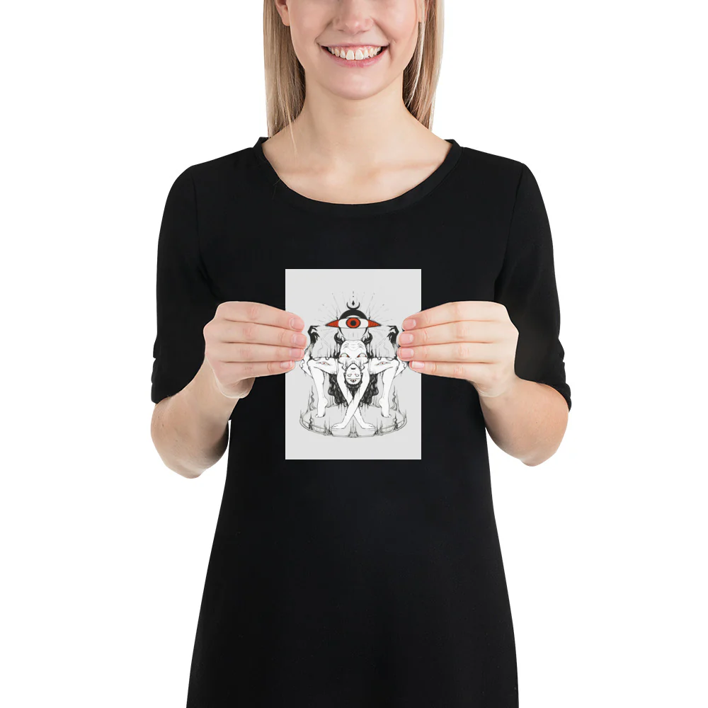 Portal, Matte Art Print Poster - Image 2
