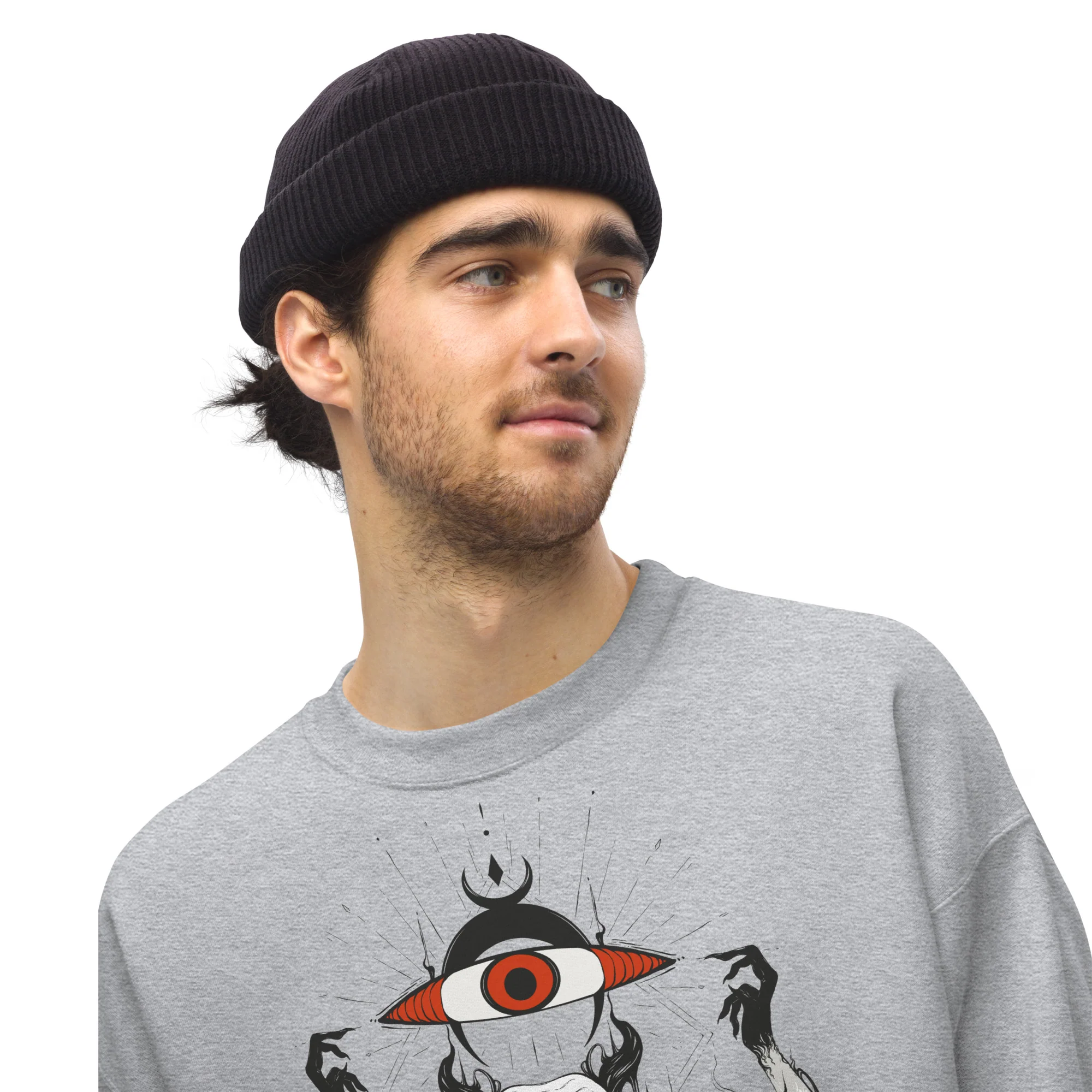 Portal Monster, Unisex Sweatshirt - Image 5