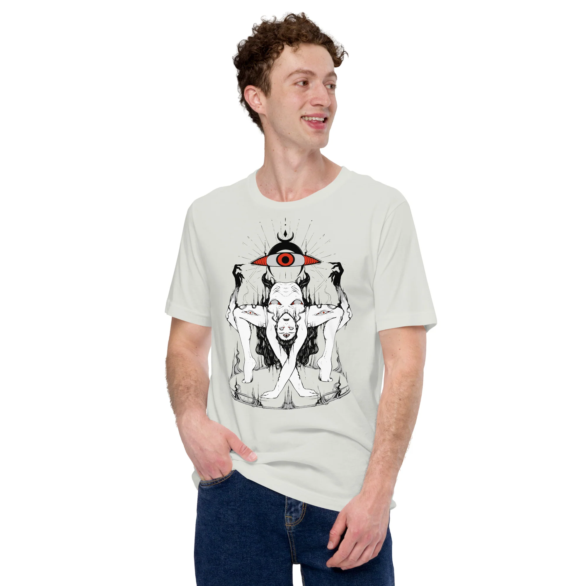 Portal Monster, Unisex T-Shirt - Image 2