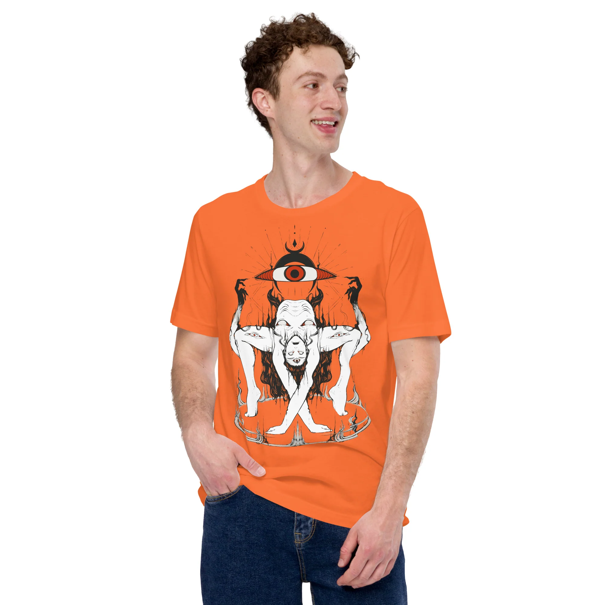 Portal Monster, Unisex T-Shirt - Image 7