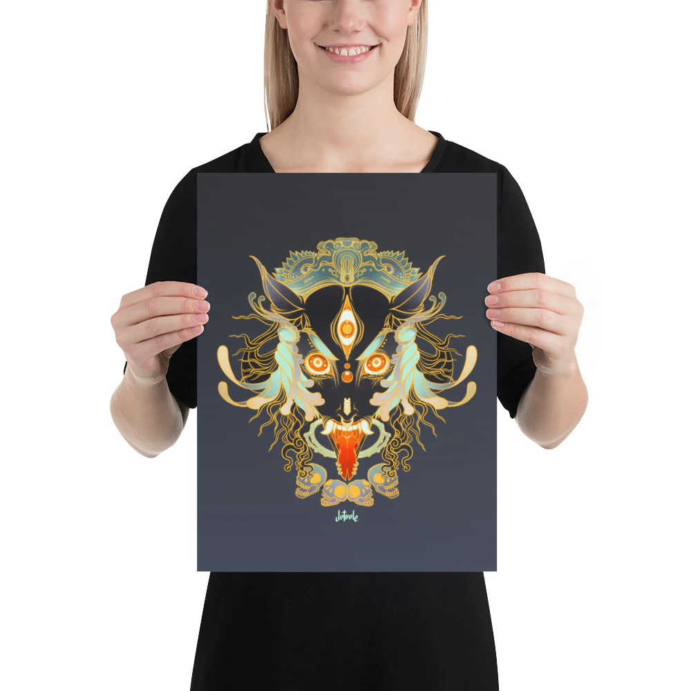 Kali, Matte Art Print Poster - Image 2