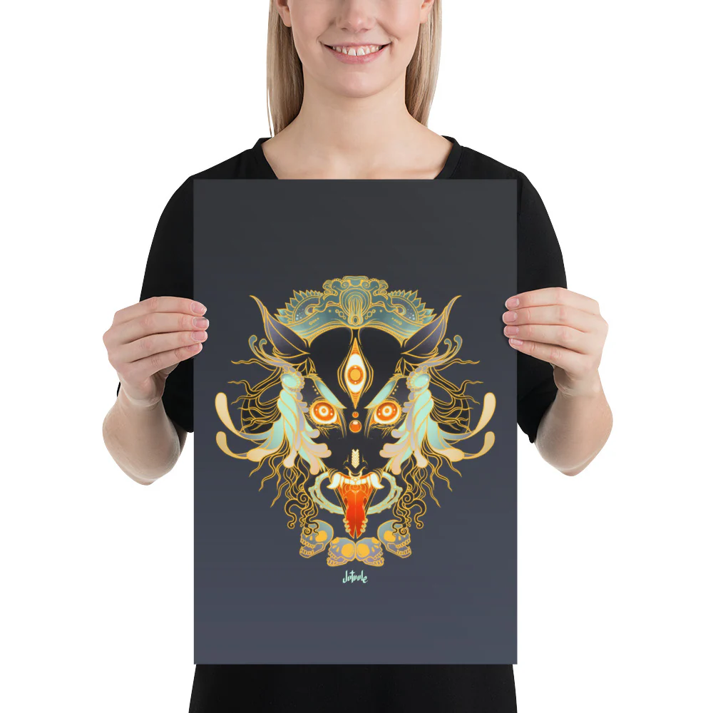 Kali, Matte Art Print Poster - Image 3