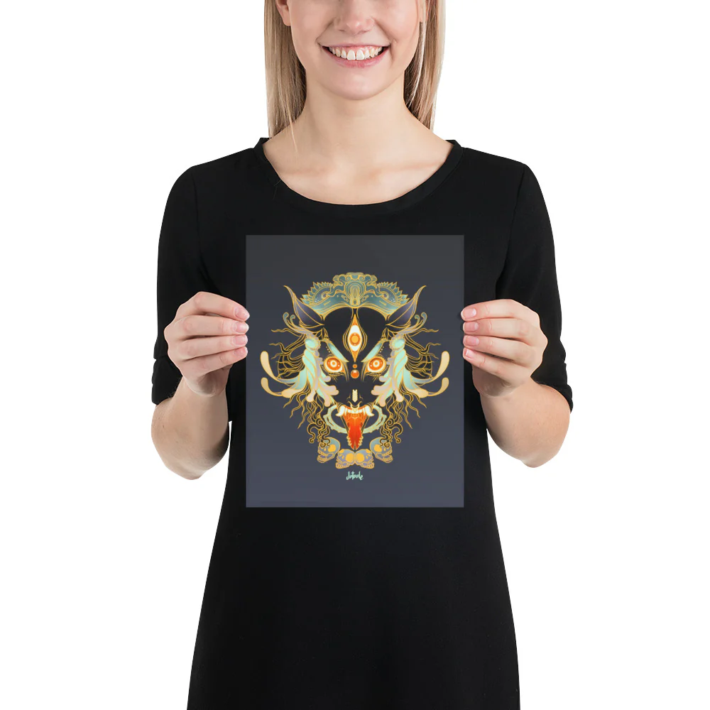Kali, Matte Art Print Poster - Image 4