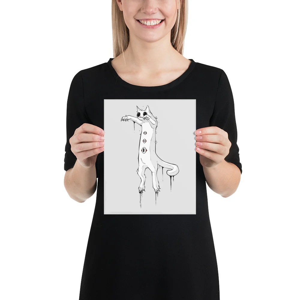 Cat, Matte Art Print Poster - Image 5