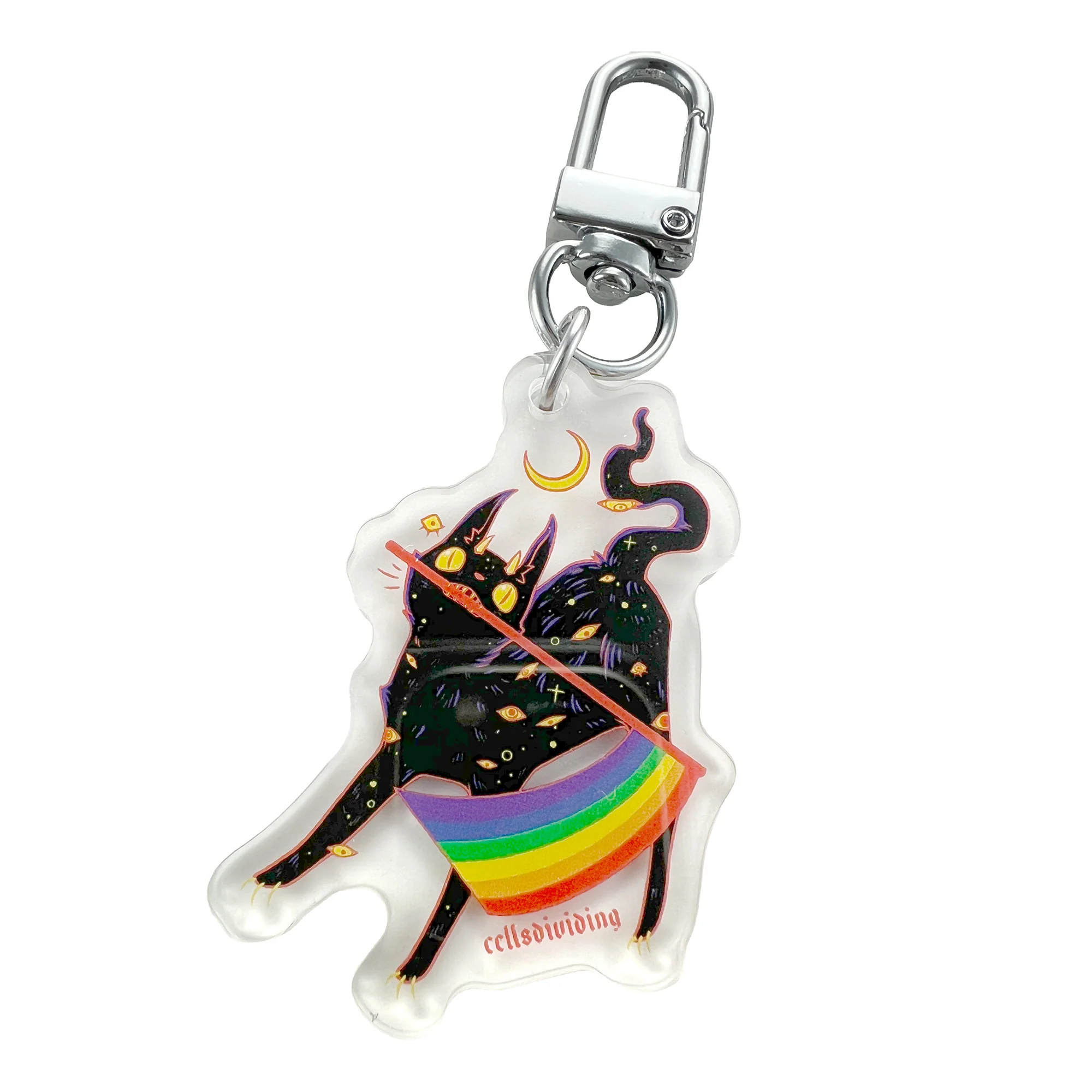 Pride Cat, Keychain - Image 3
