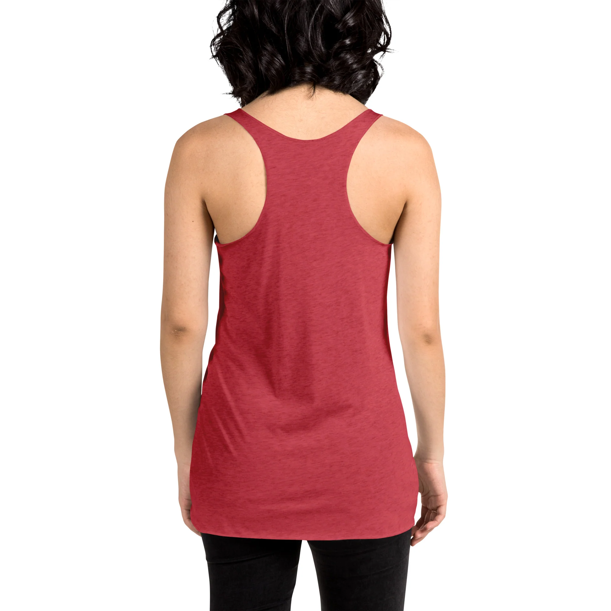 Pride Flag Cat, Racerback Tank Top - Image 2
