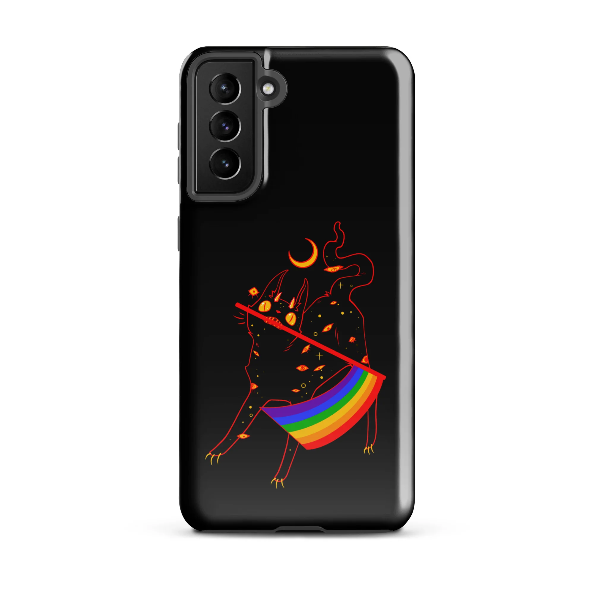 Pride Flag Cat, Tough case for Samsung® - Image 14