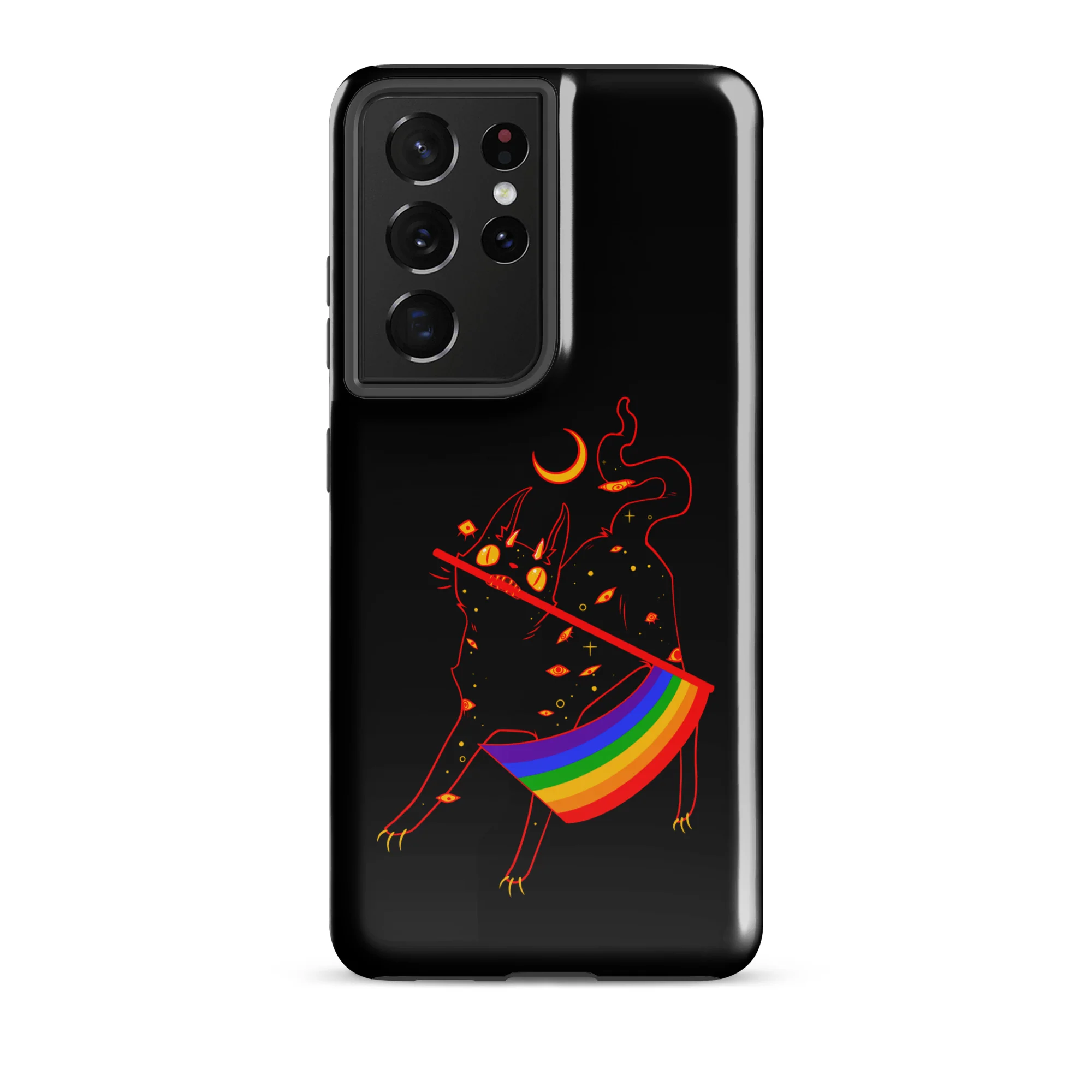 Pride Flag Cat, Tough case for Samsung® - Image 15