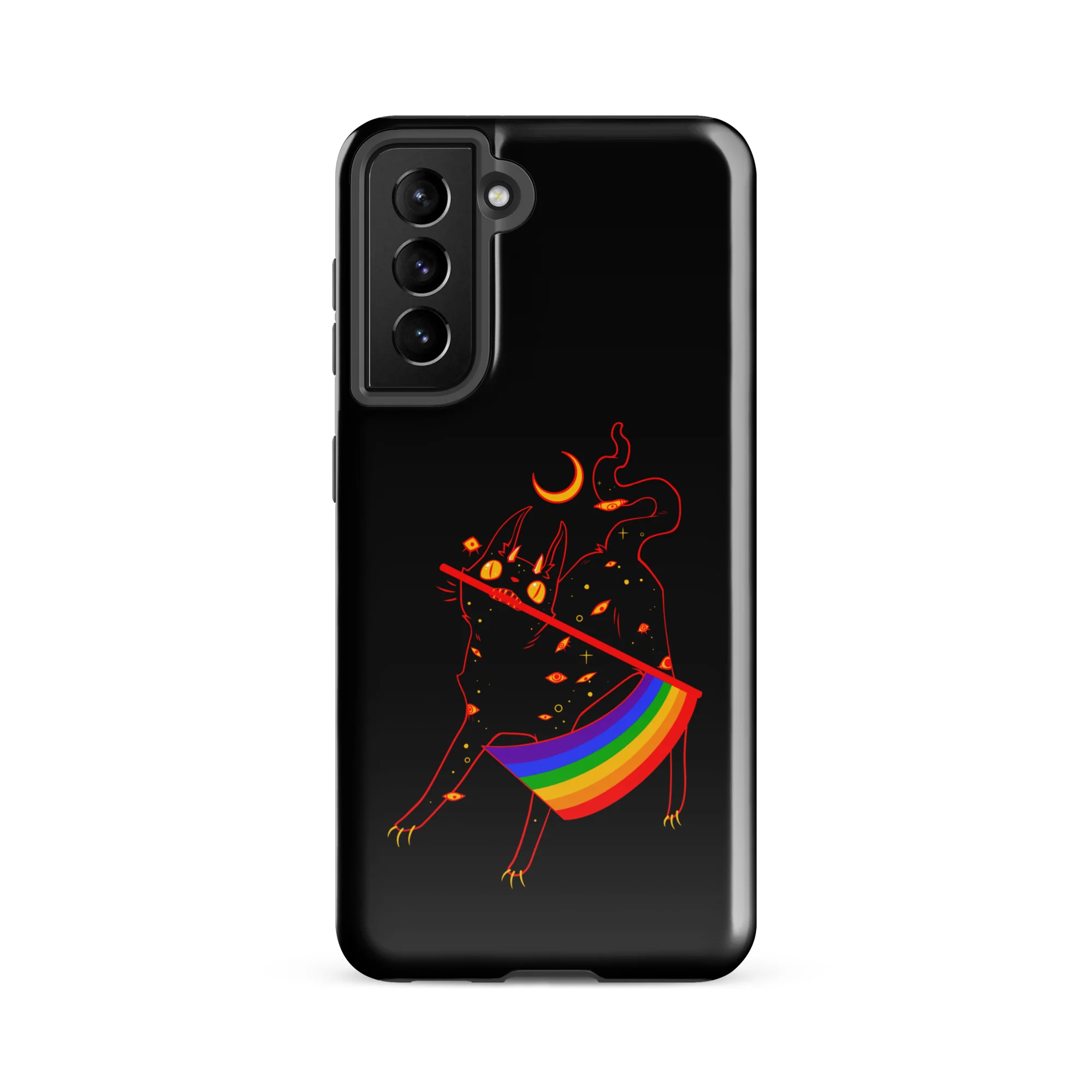 Pride Flag Cat, Tough case for Samsung® - Image 16