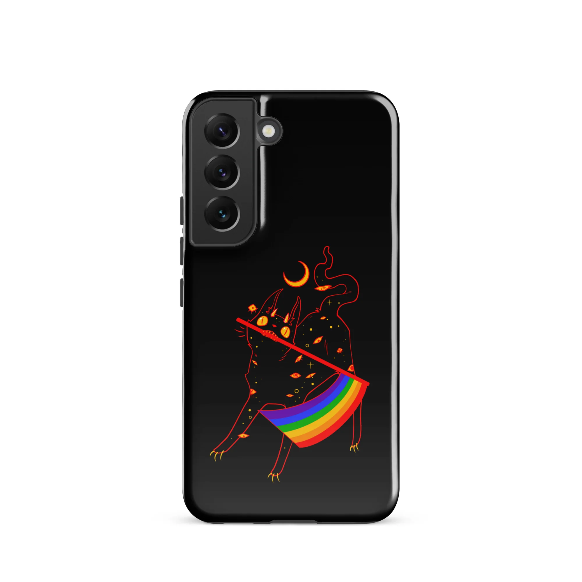 Pride Flag Cat, Tough case for Samsung® - Image 17