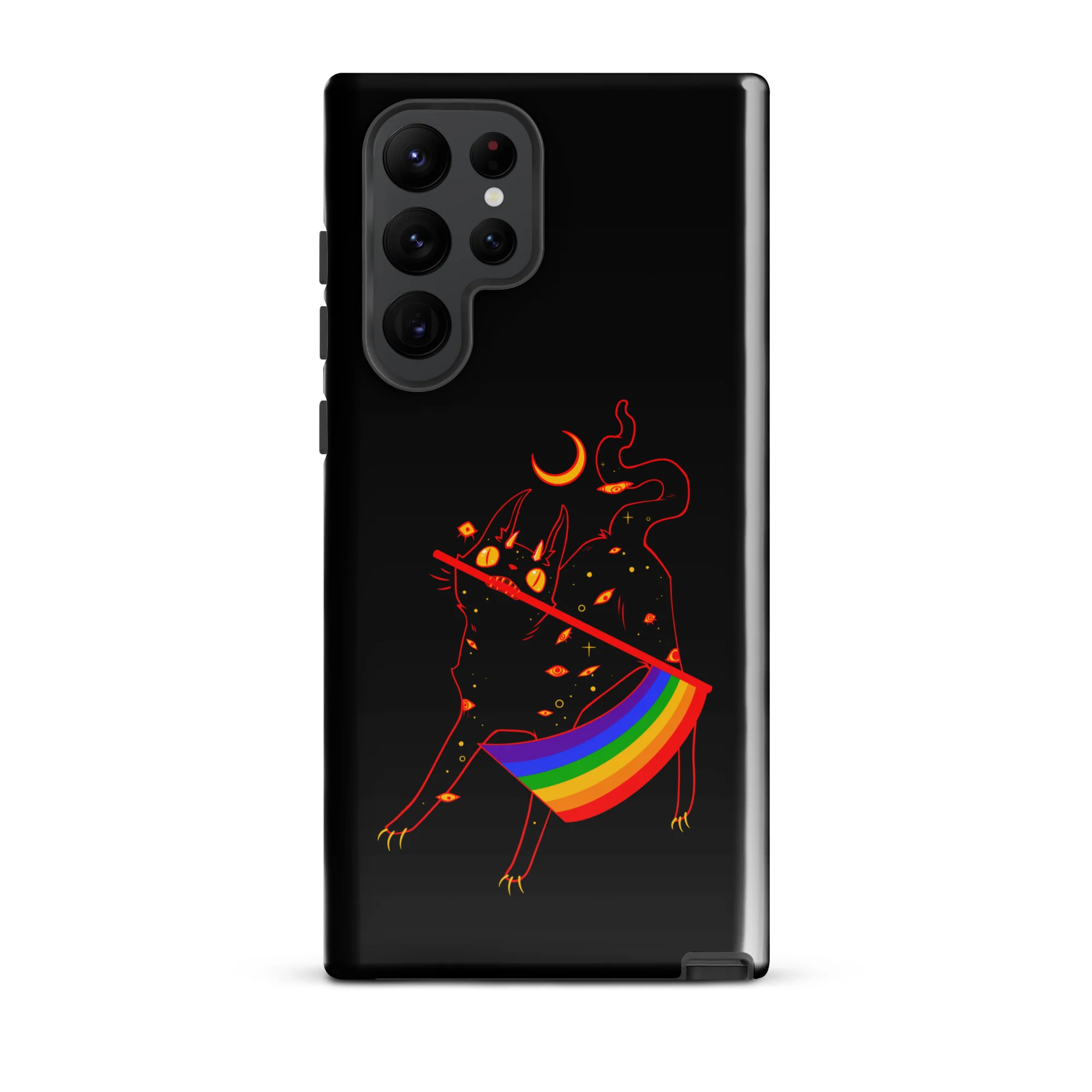 Pride Flag Cat, Tough case for Samsung® - Image 19