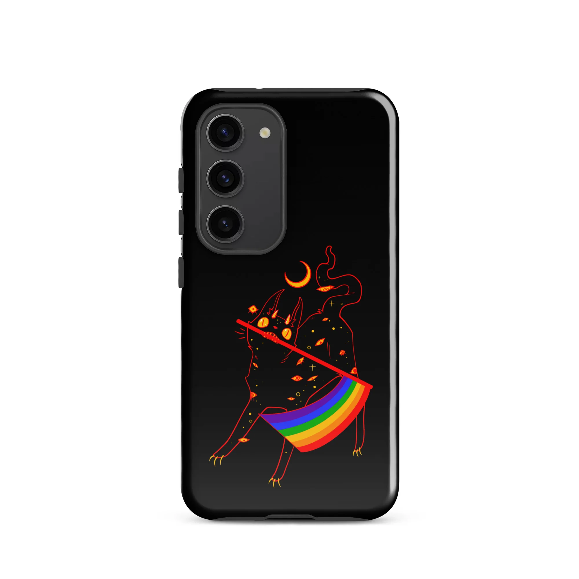 Pride Flag Cat, Tough case for Samsung® - Image 20