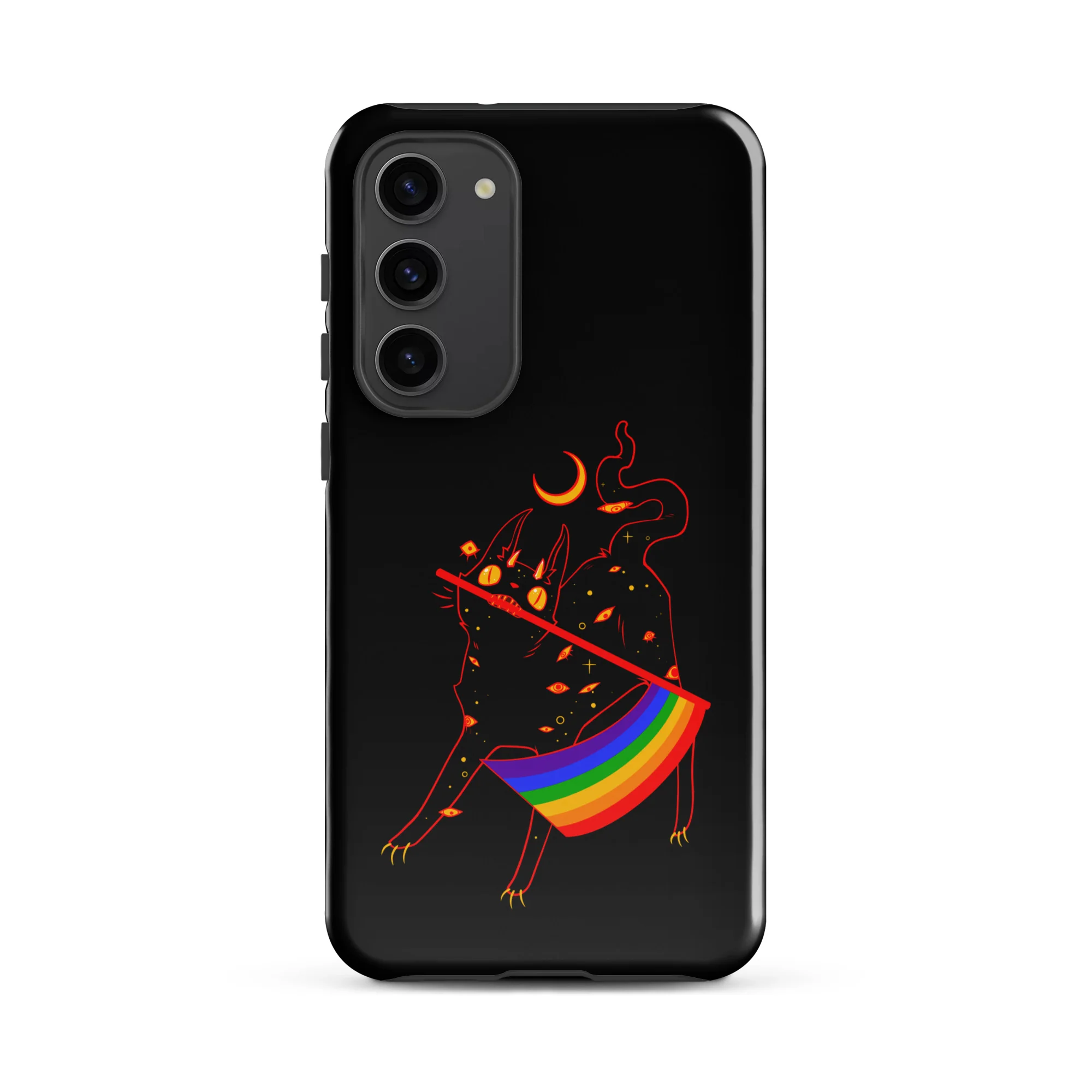 Pride Flag Cat, Tough case for Samsung® - Image 21