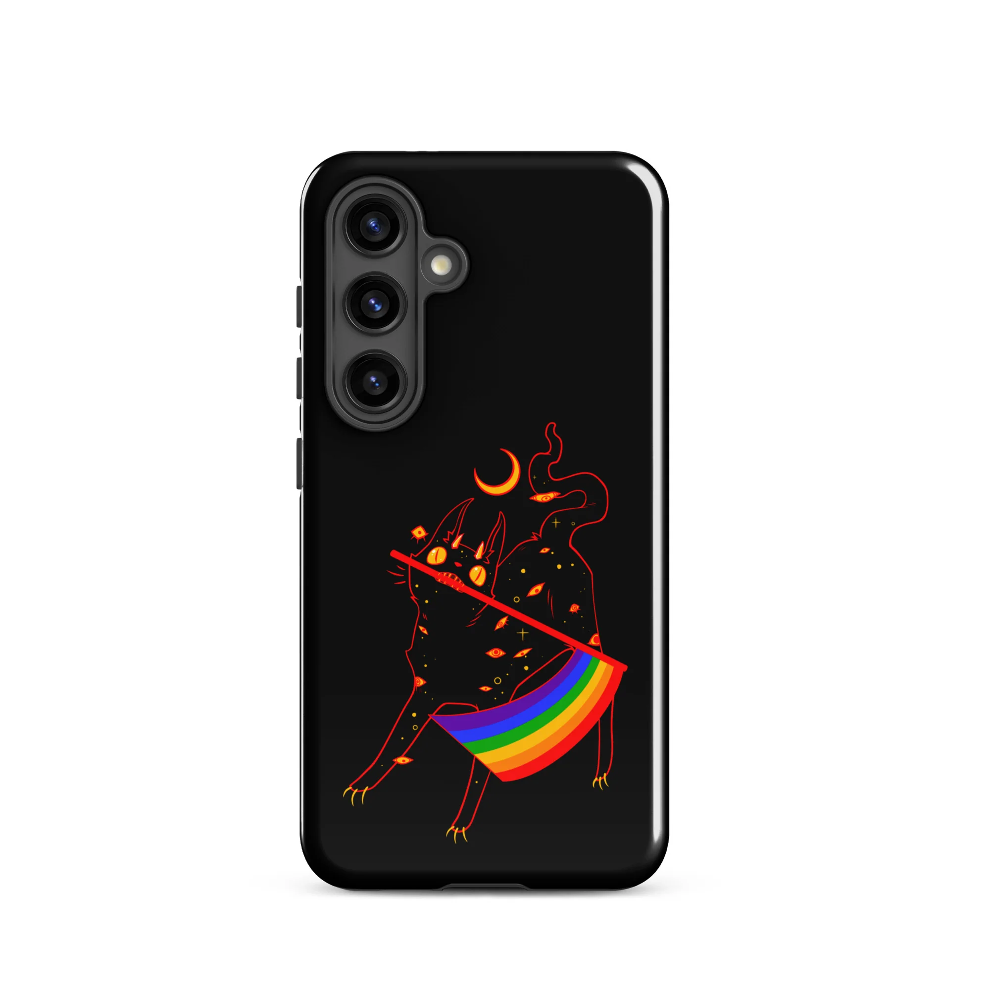 Pride Flag Cat, Tough case for Samsung® - Image 23