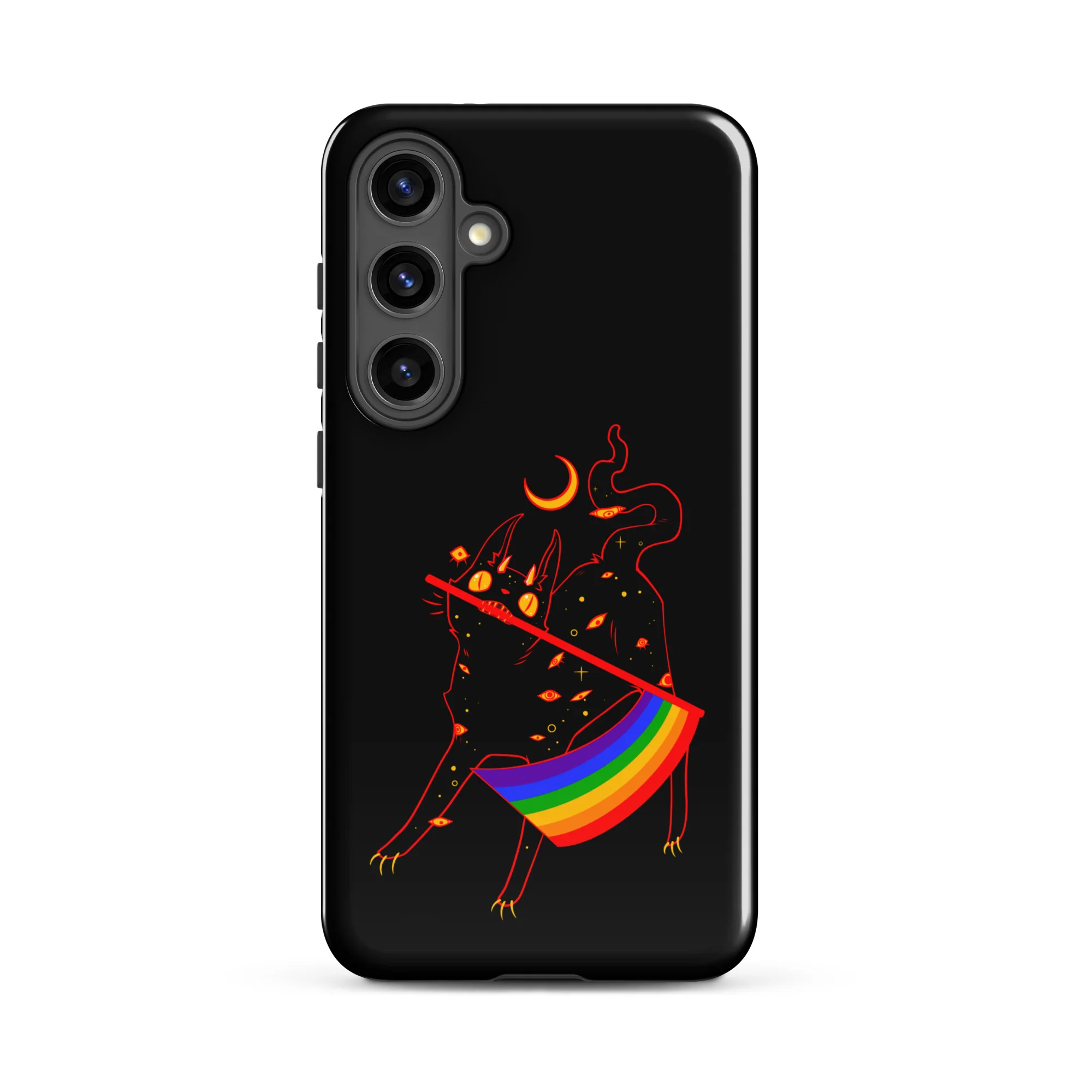 Pride Flag Cat, Tough case for Samsung® - Image 24