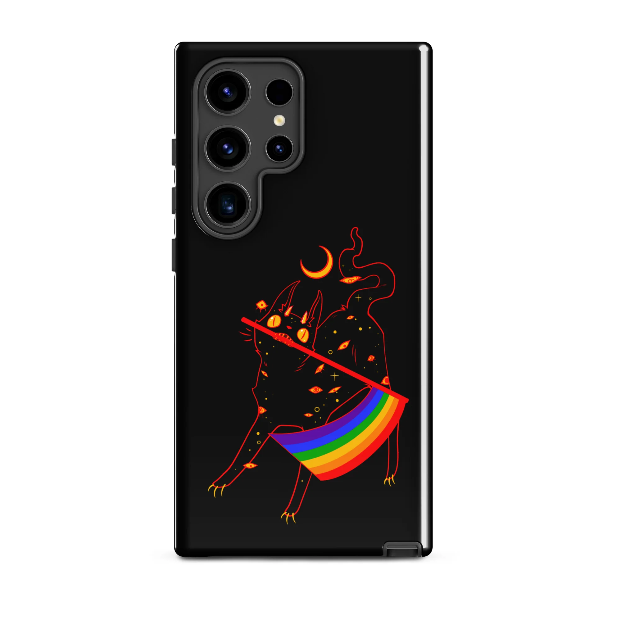 Pride Flag Cat, Tough case for Samsung® - Image 25