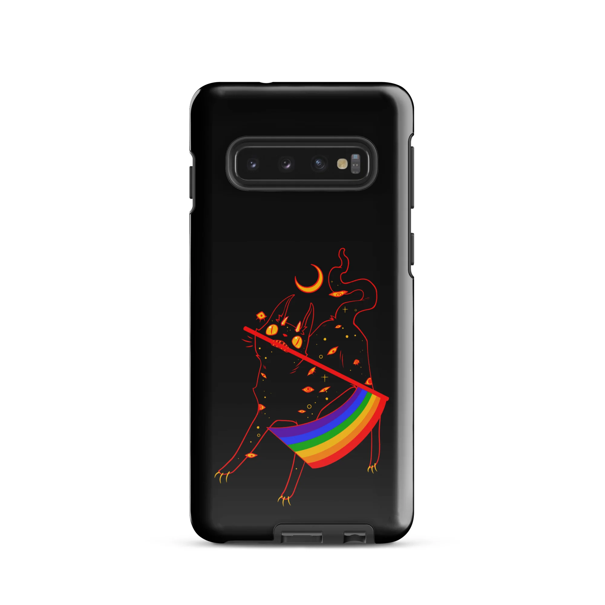 Pride Flag Cat, Tough case for Samsung® - Image 6