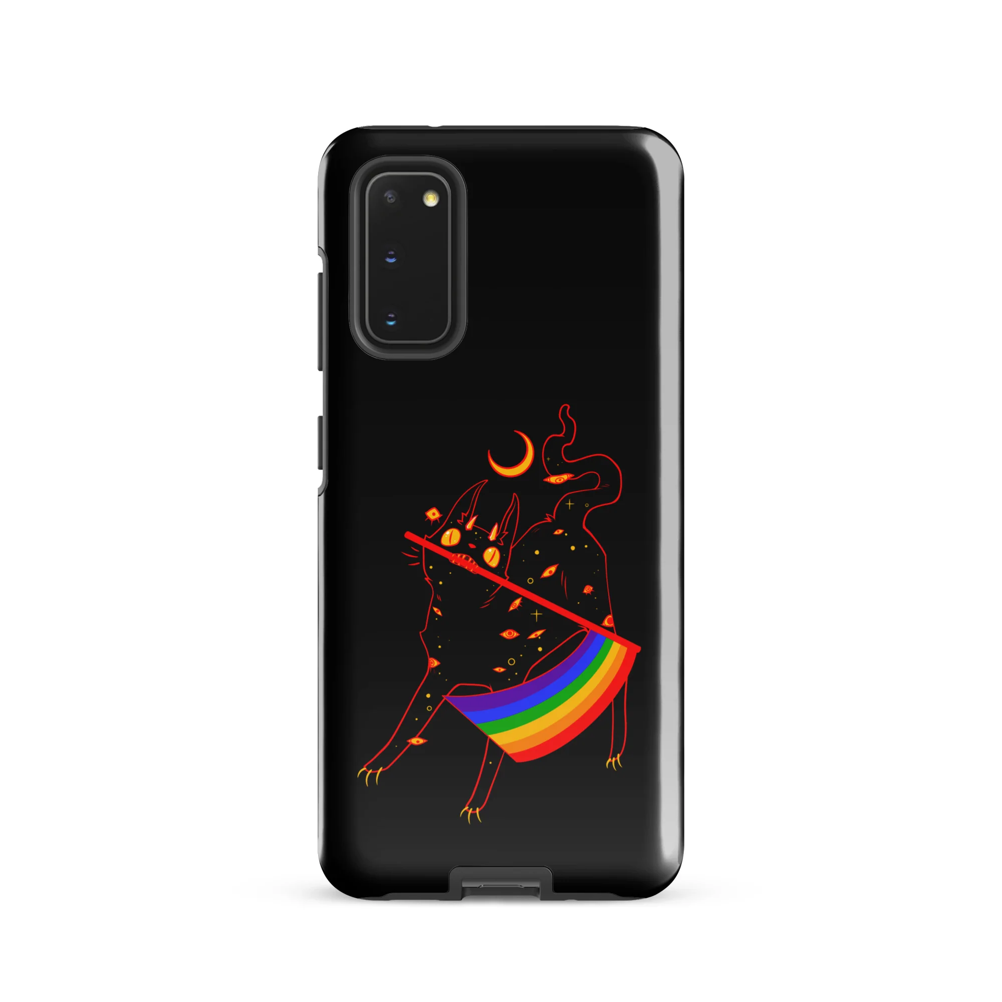 Pride Flag Cat, Tough case for Samsung® - Image 9