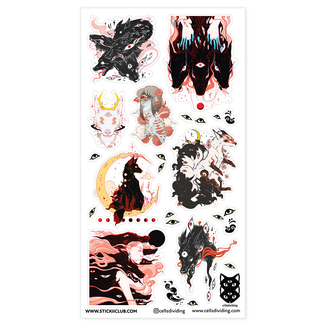Surreal, Sticker Sheet