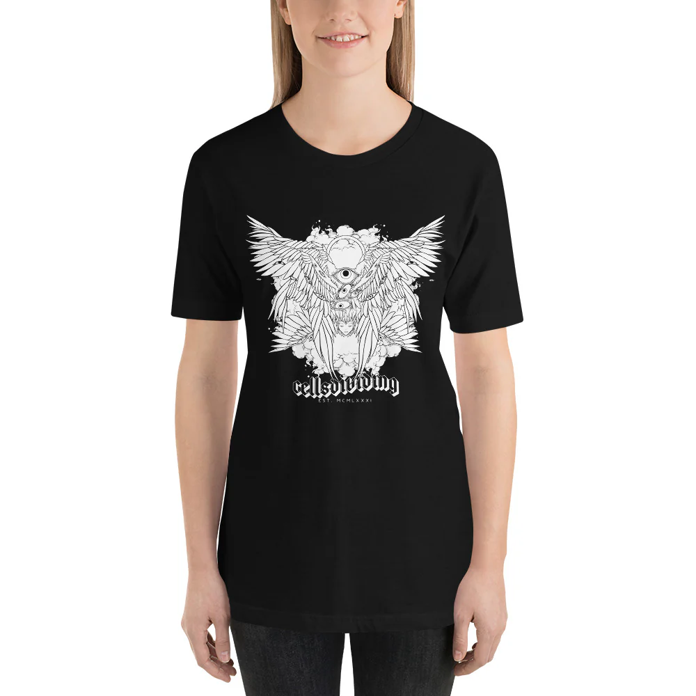 Seraph Angel, Unisex T-Shirt, Black - Image 3