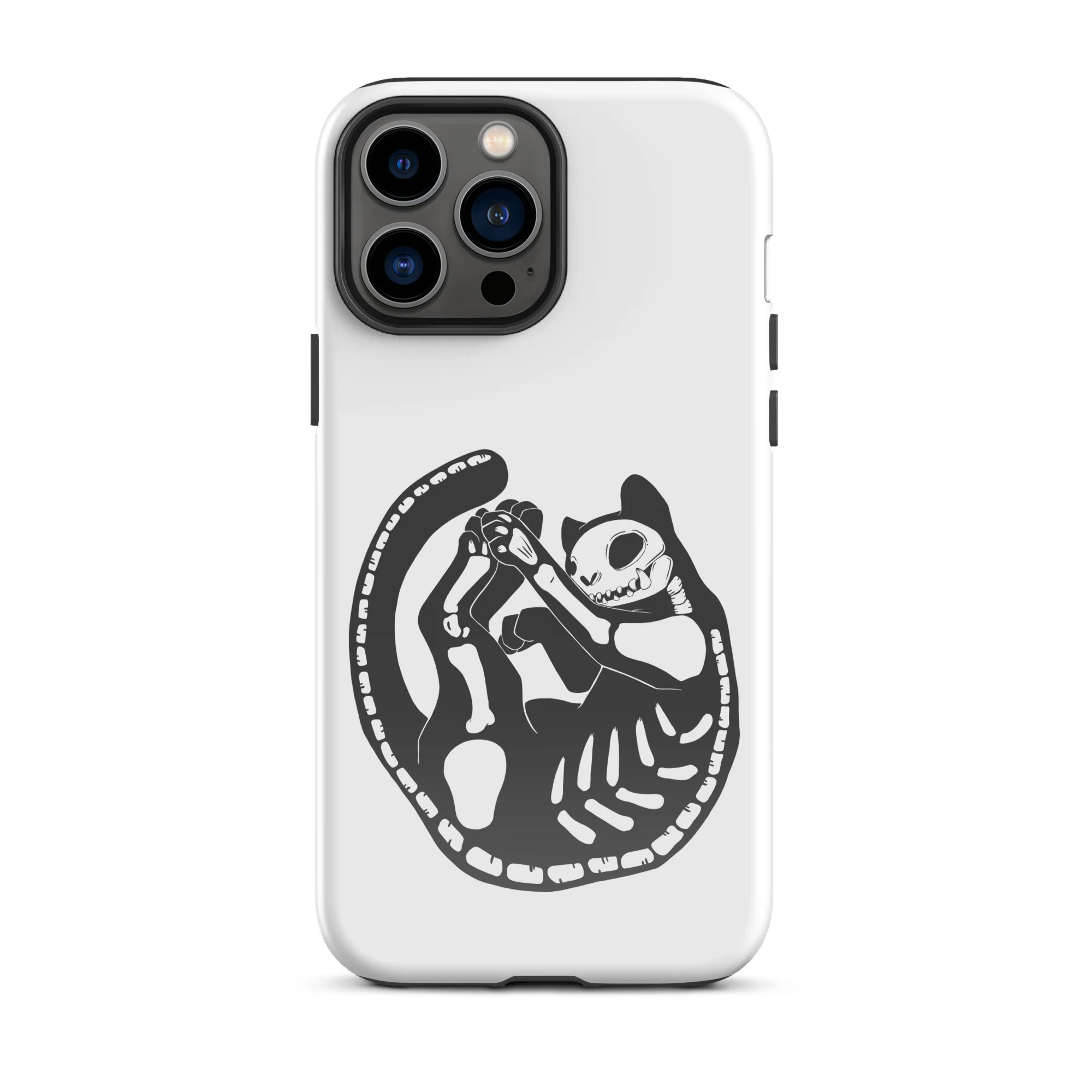 Skeleton Cat, Tough Case for iPhone® - Image 16