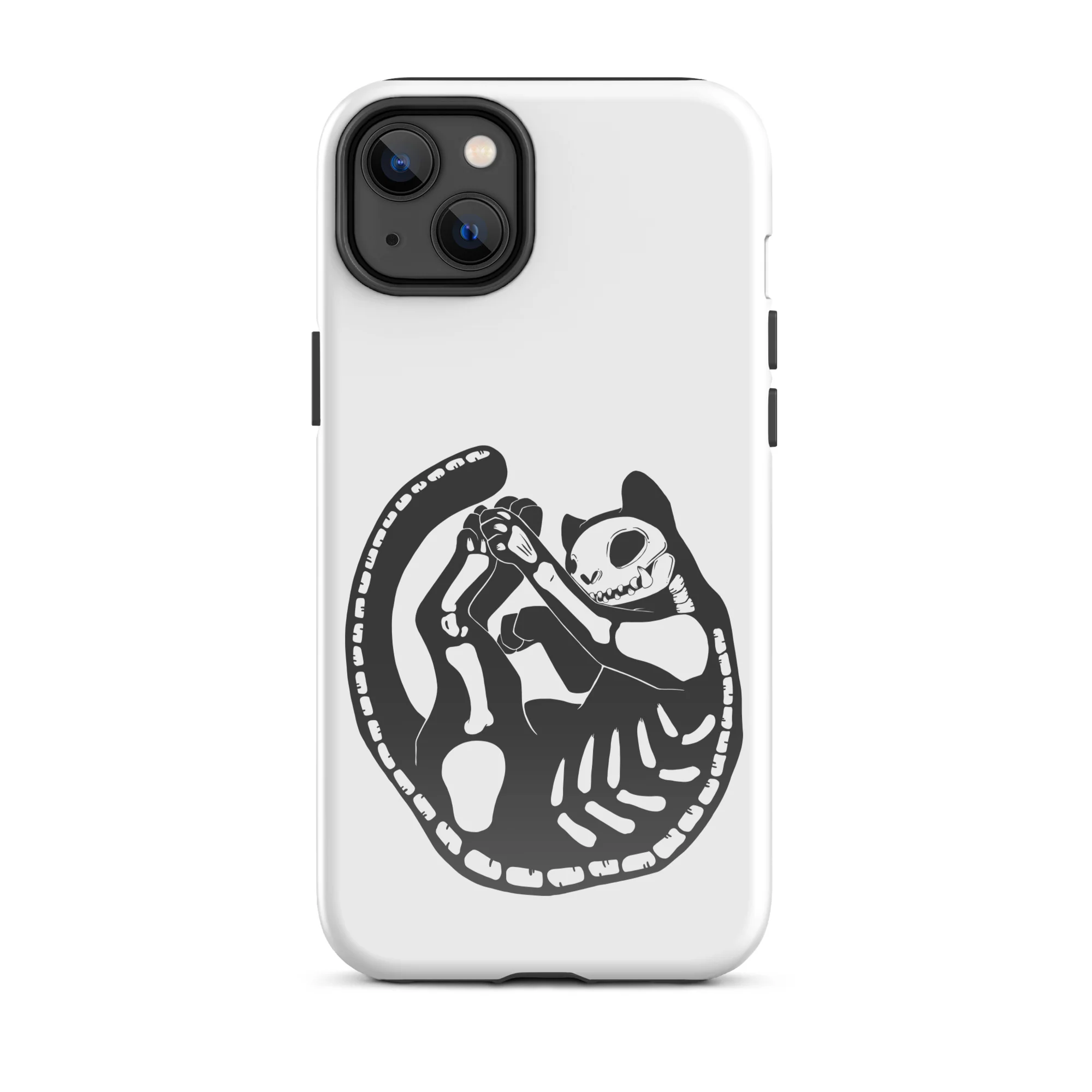 Skeleton Cat, Tough Case for iPhone® - Image 18