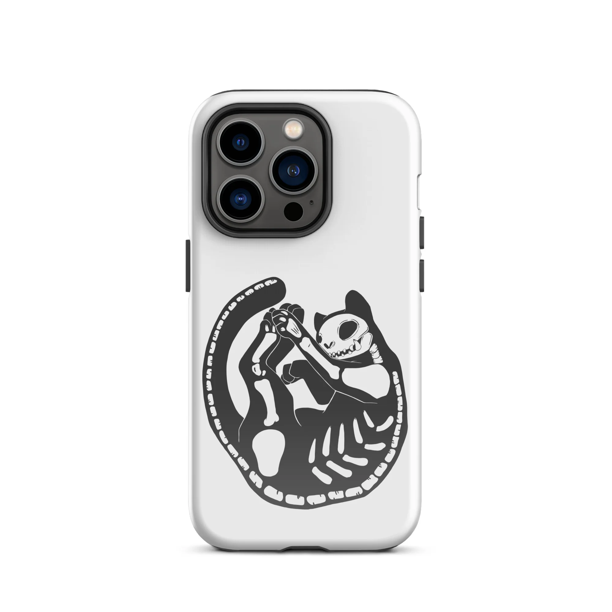 Skeleton Cat, Tough Case for iPhone® - Image 19