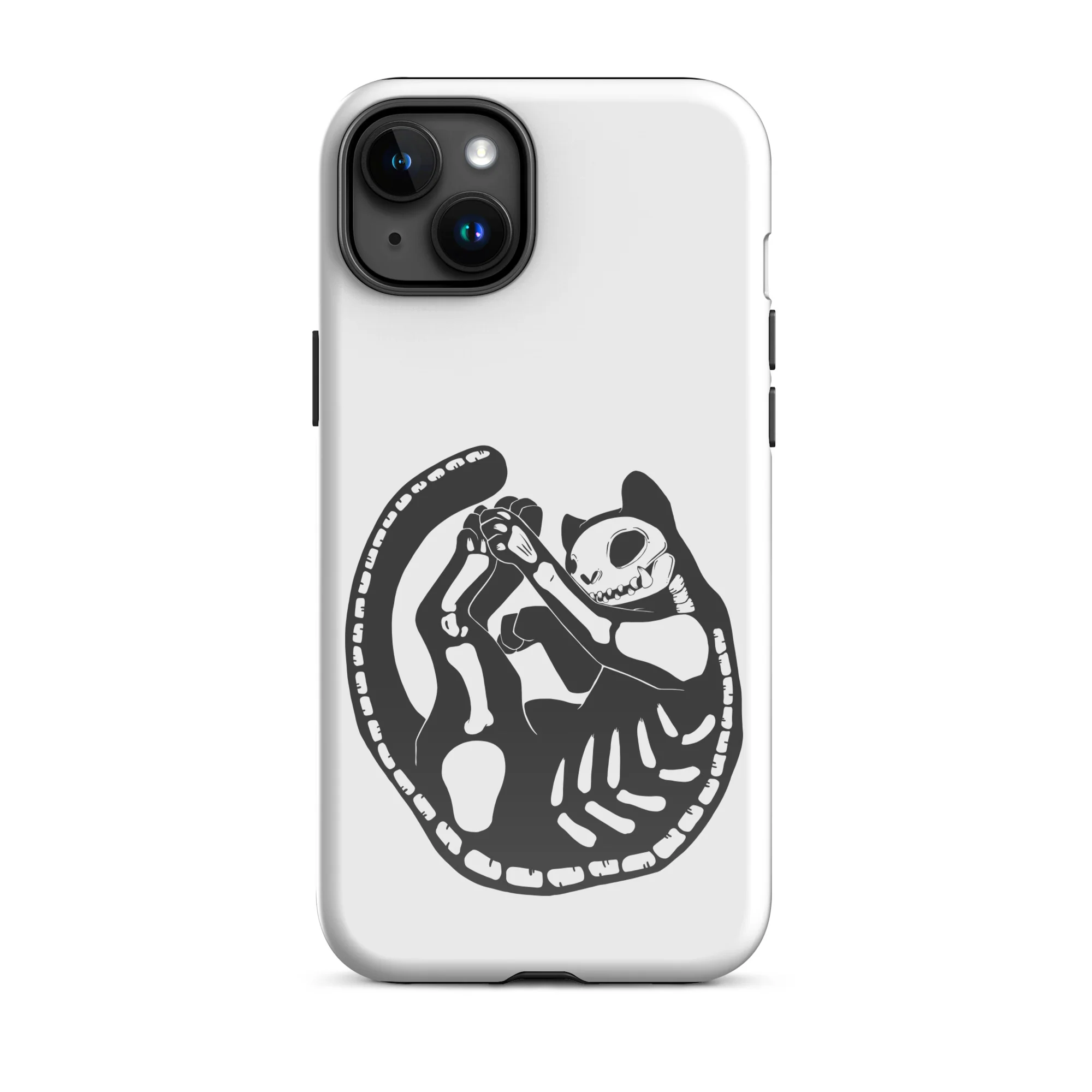 Skeleton Cat, Tough Case for iPhone® - Image 21