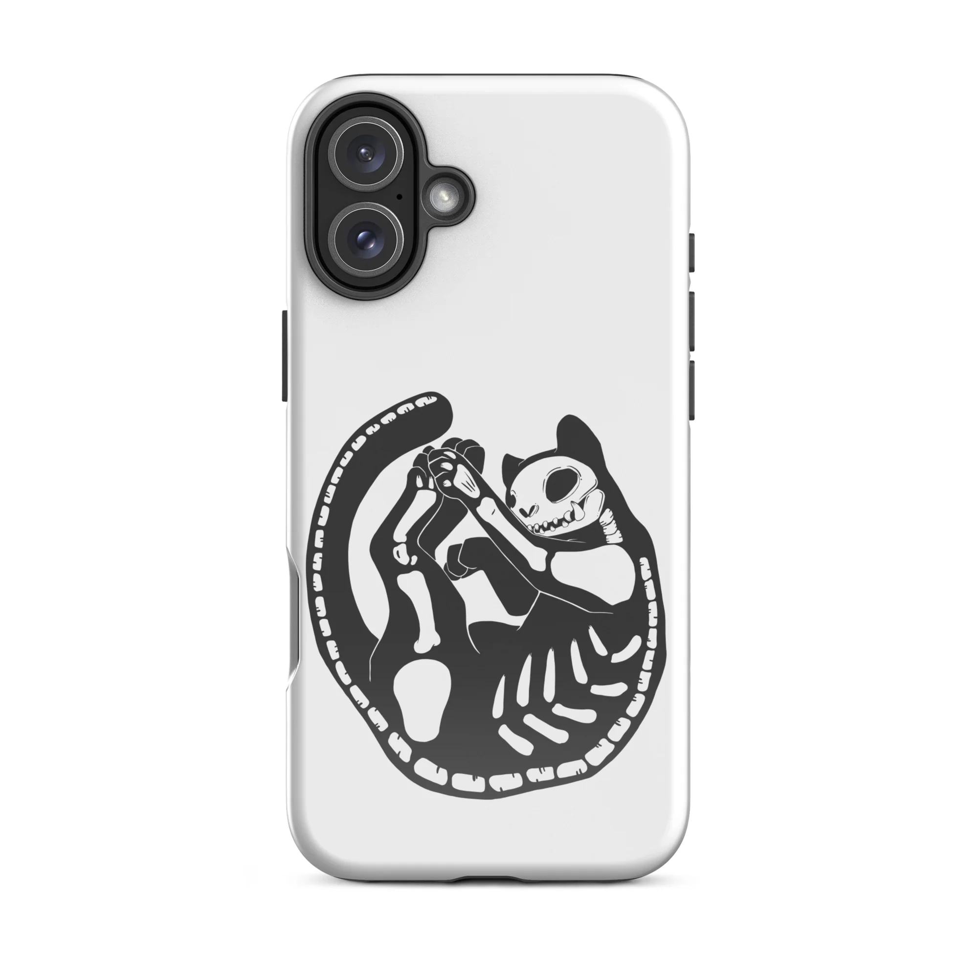Skeleton Cat, Tough Case for iPhone® - Image 26