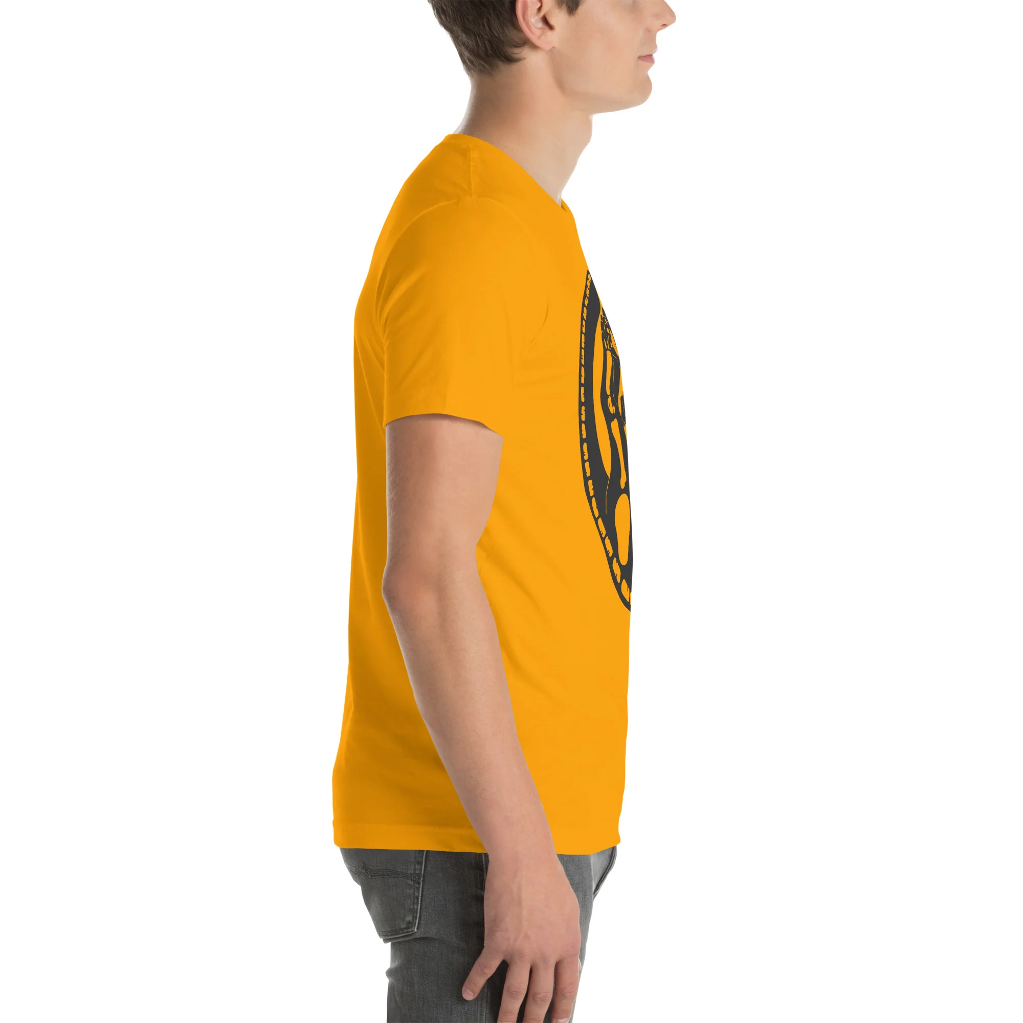 Skeleton Cat, Unisex T-Shirt - Image 4