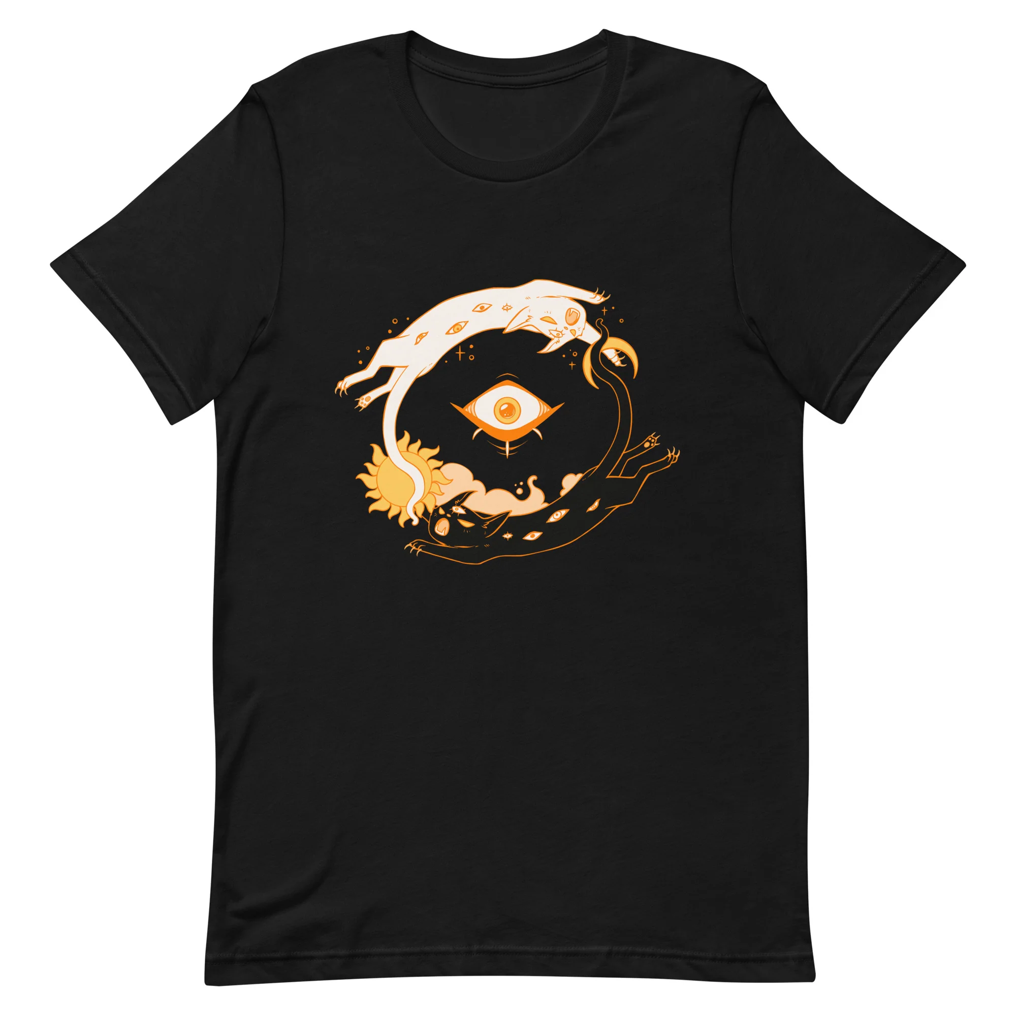 Skoll and Hati As Cats, Unisex T-Shirt