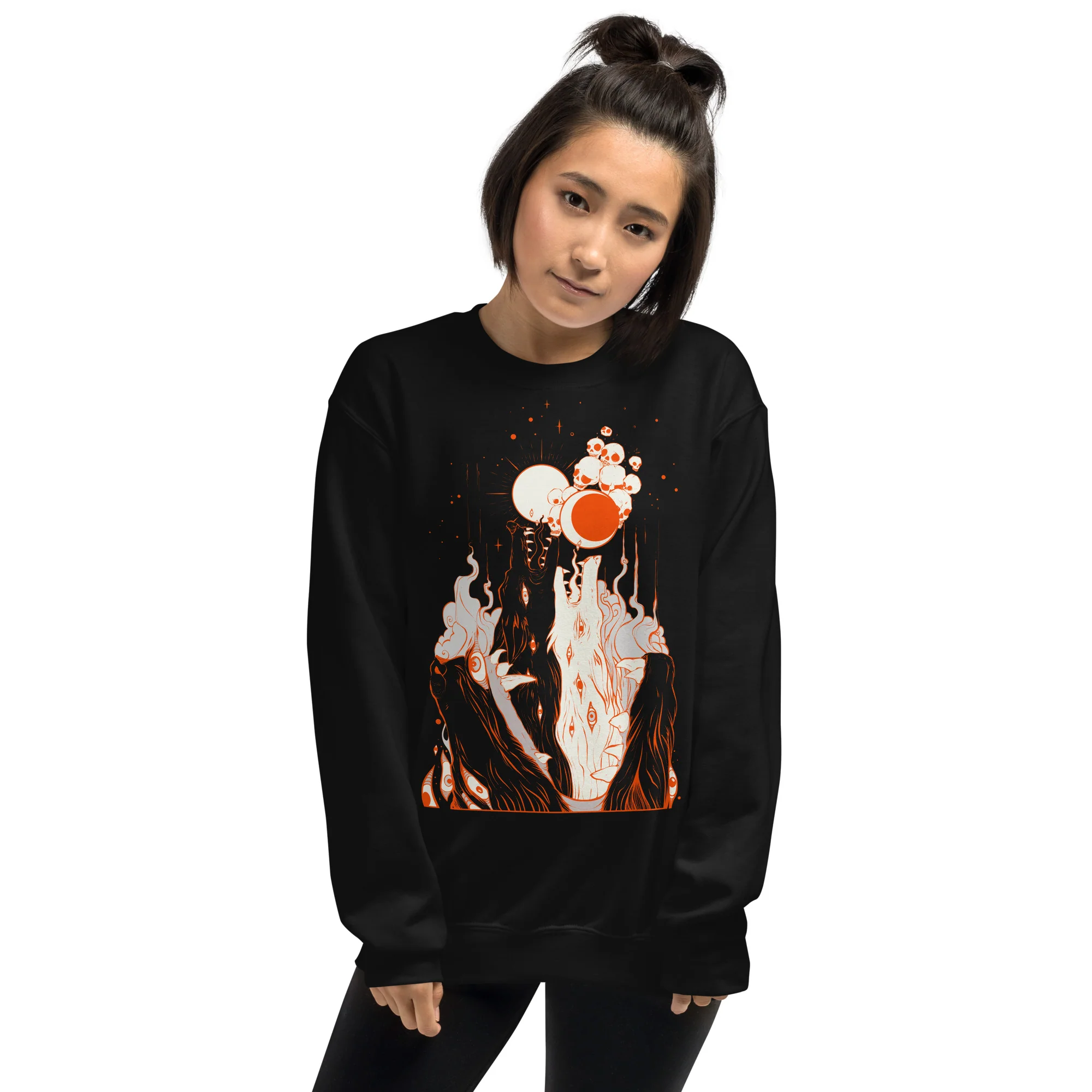 Skoll and Hati, Unisex Sweatshirt - Image 4