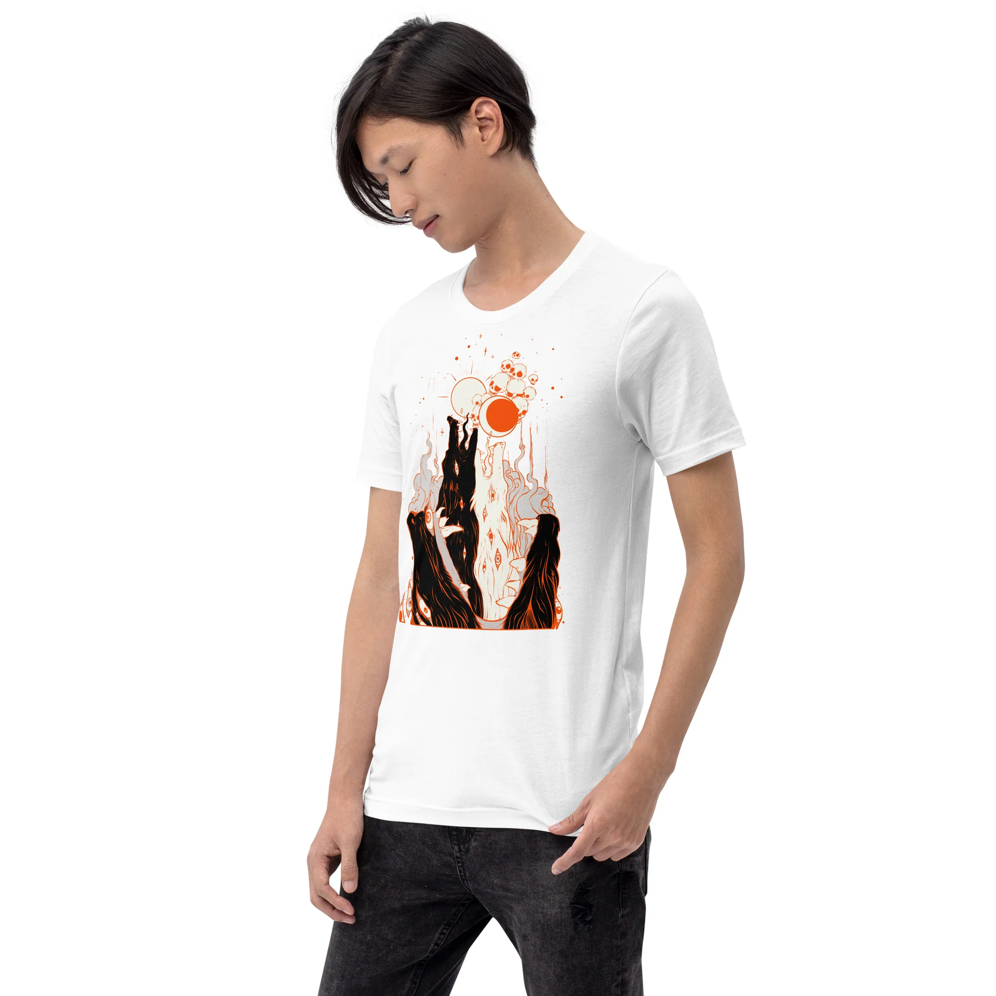 Skoll and Hati, Unisex T-Shirt - Image 8