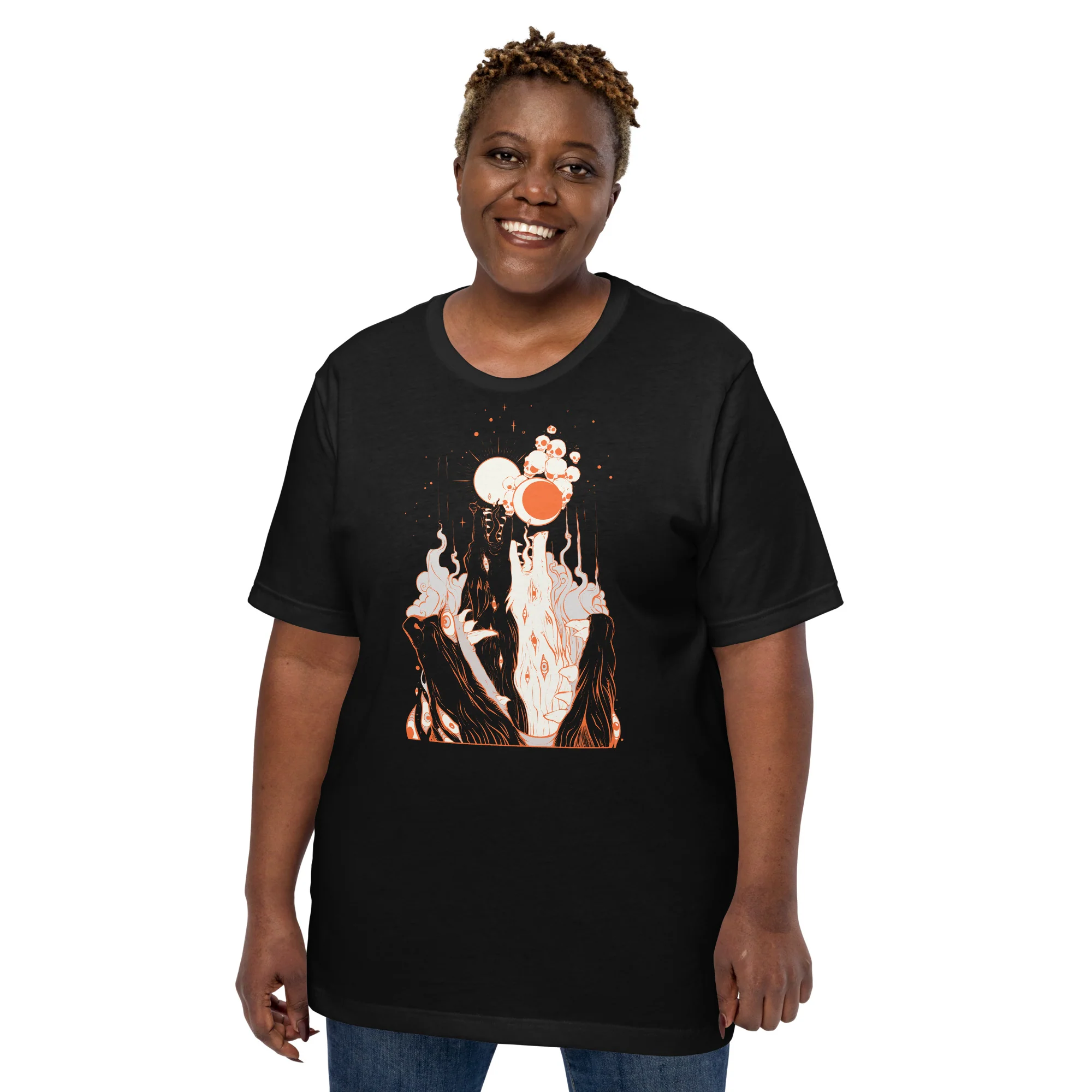 Skoll and Hati, Unisex T-Shirt - Image 7