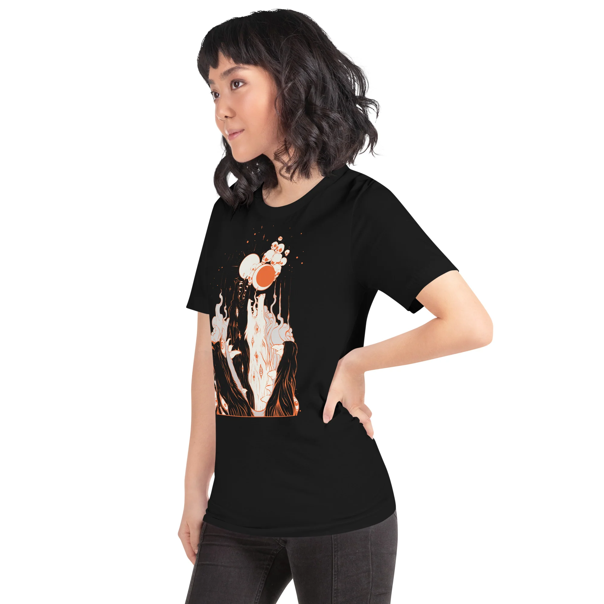 Skoll and Hati, Unisex T-Shirt - Image 8