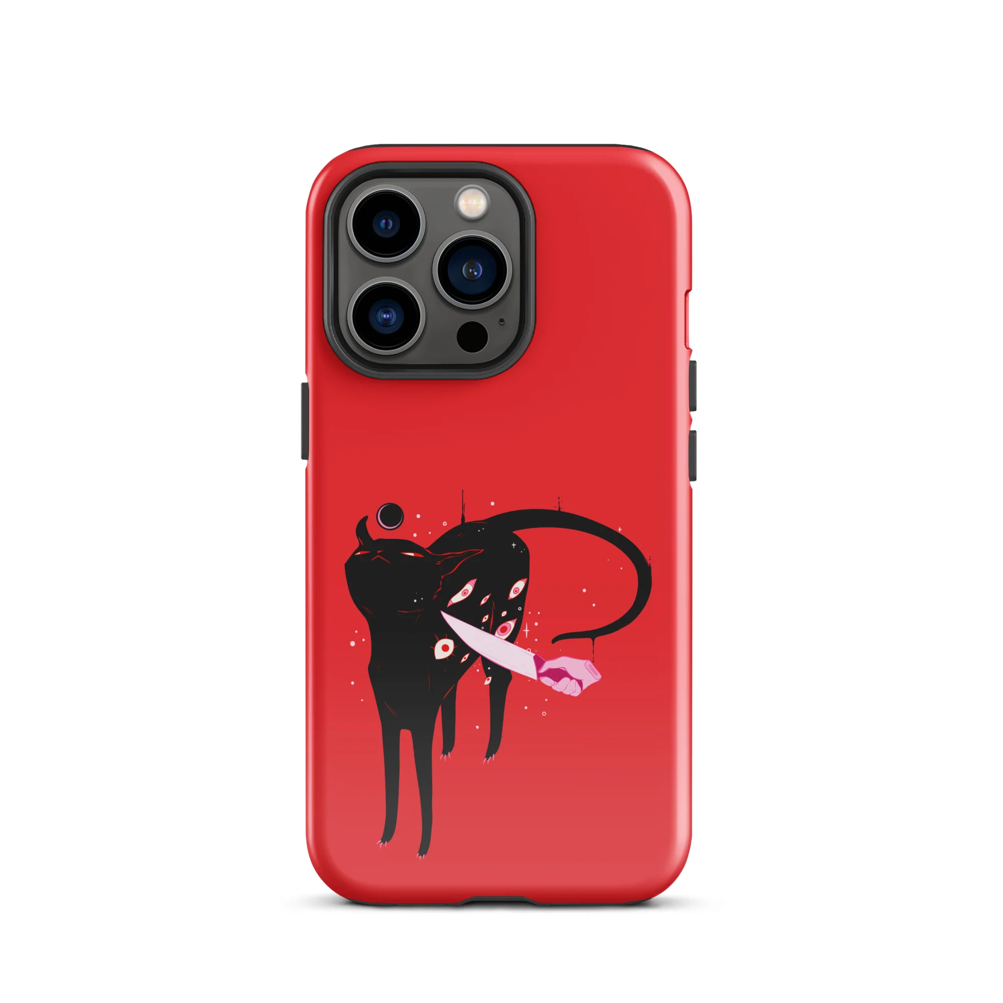 Smug Black Cat, Tough Case for iPhone® - Image 11