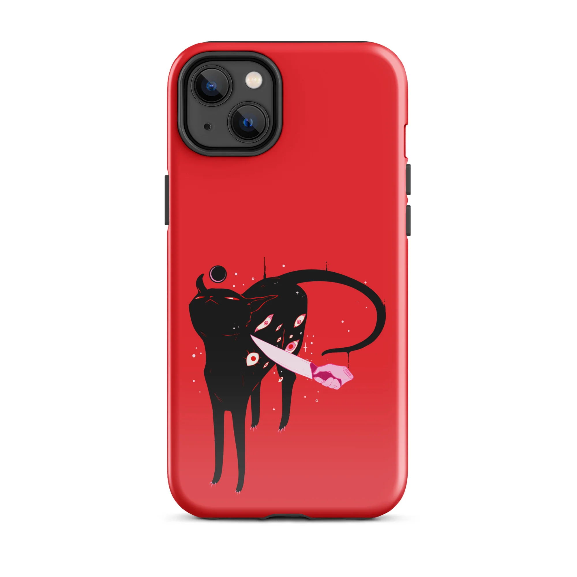 Smug Black Cat, Tough Case for iPhone® - Image 13