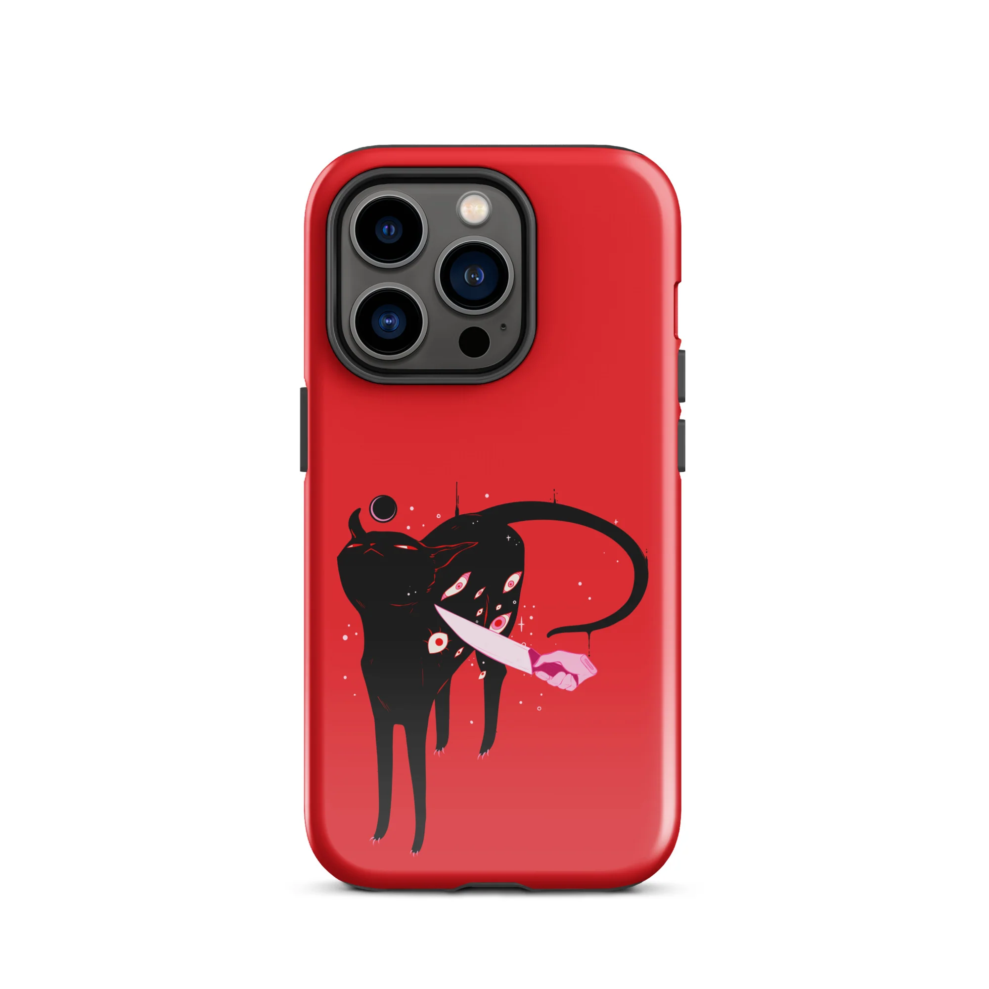 Smug Black Cat, Tough Case for iPhone® - Image 14