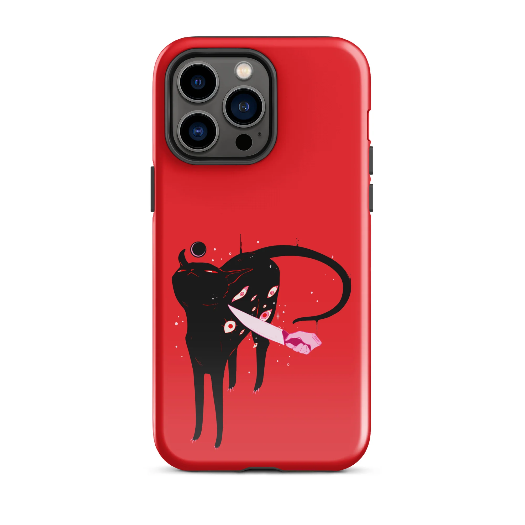 Smug Black Cat, Tough Case for iPhone® - Image 15