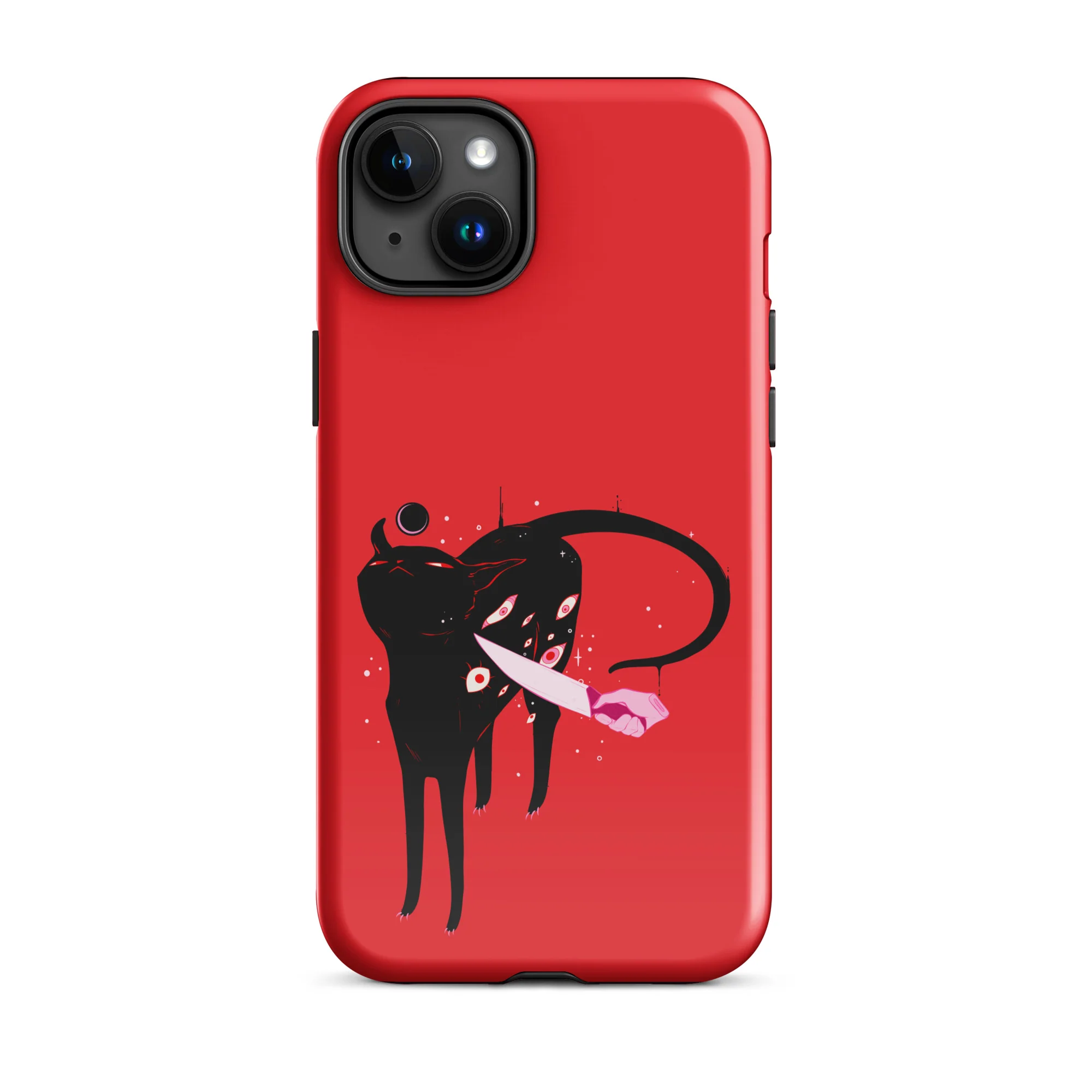Smug Black Cat, Tough Case for iPhone® - Image 17