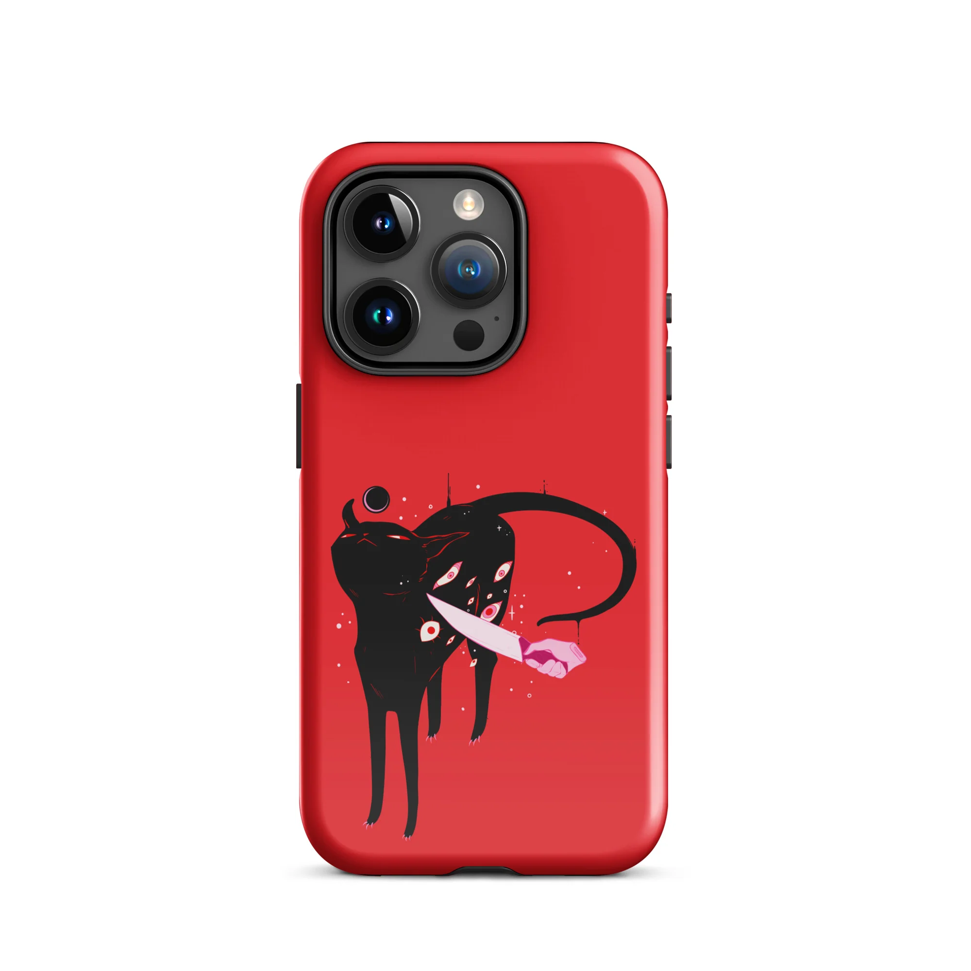 Smug Black Cat, Tough Case for iPhone® - Image 18
