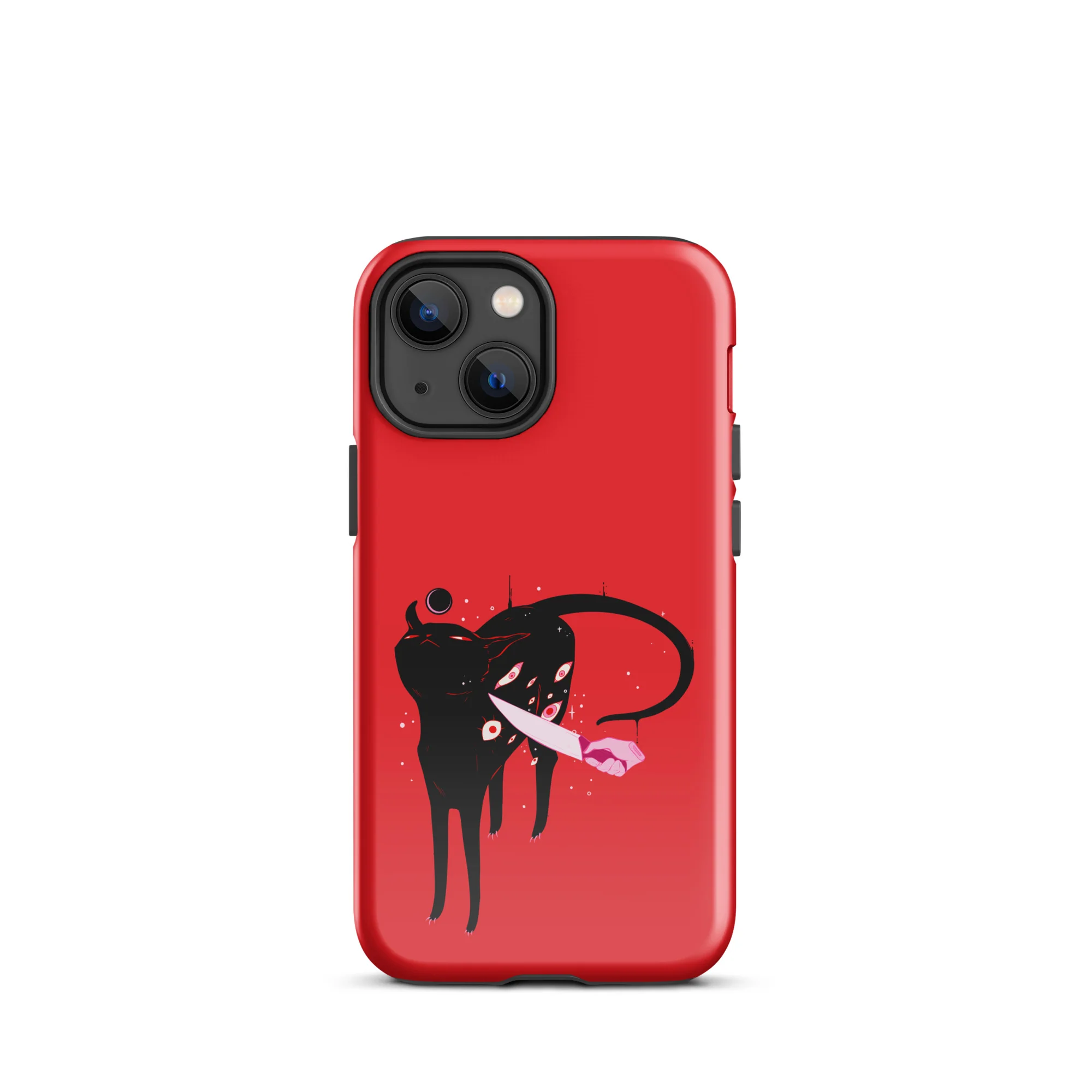Smug Black Cat, Tough Case for iPhone® - Image 2