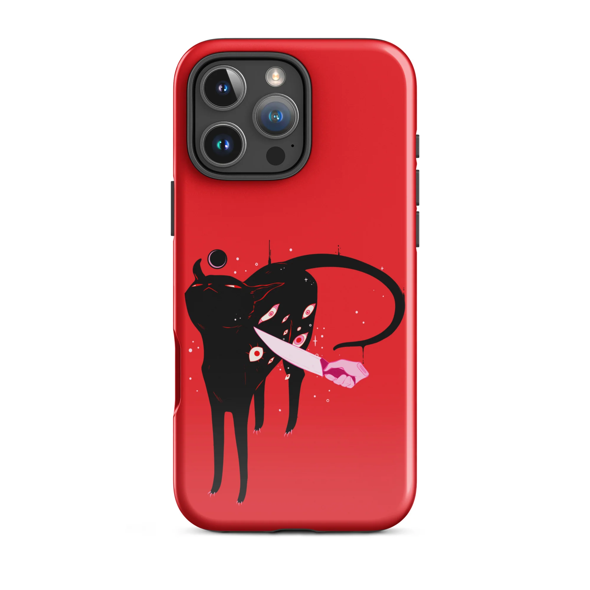 Smug Black Cat, Tough Case for iPhone® - Image 20