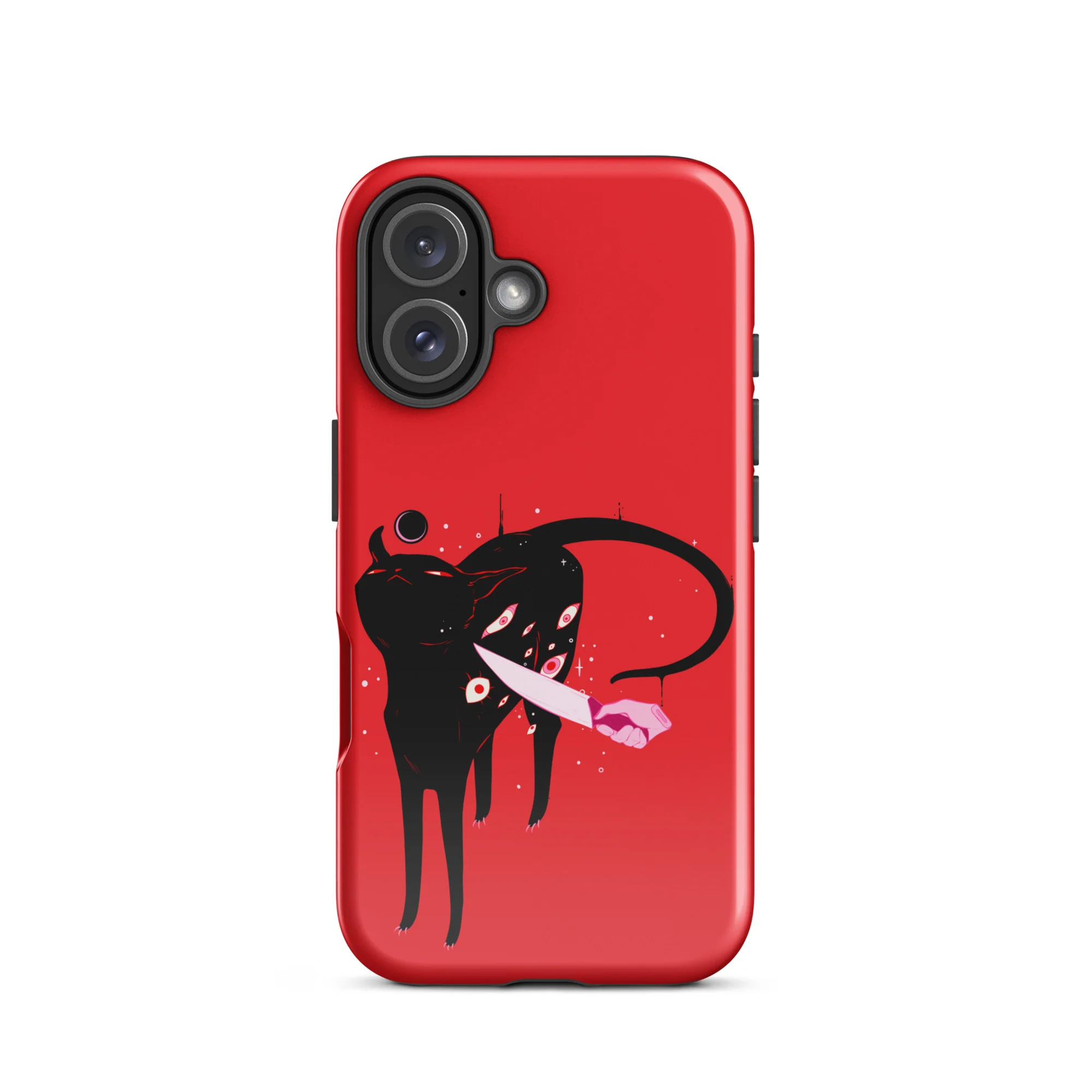 Smug Black Cat, Tough Case for iPhone® - Image 21