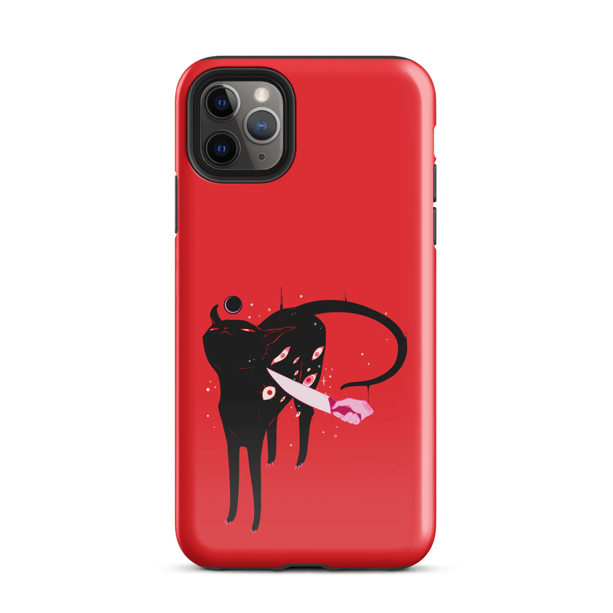 Smug Black Cat, Tough Case for iPhone® - Image 5